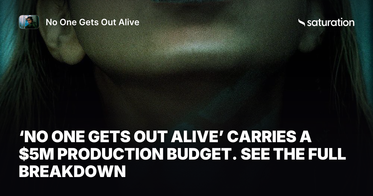 No One Gets Out Alive share card