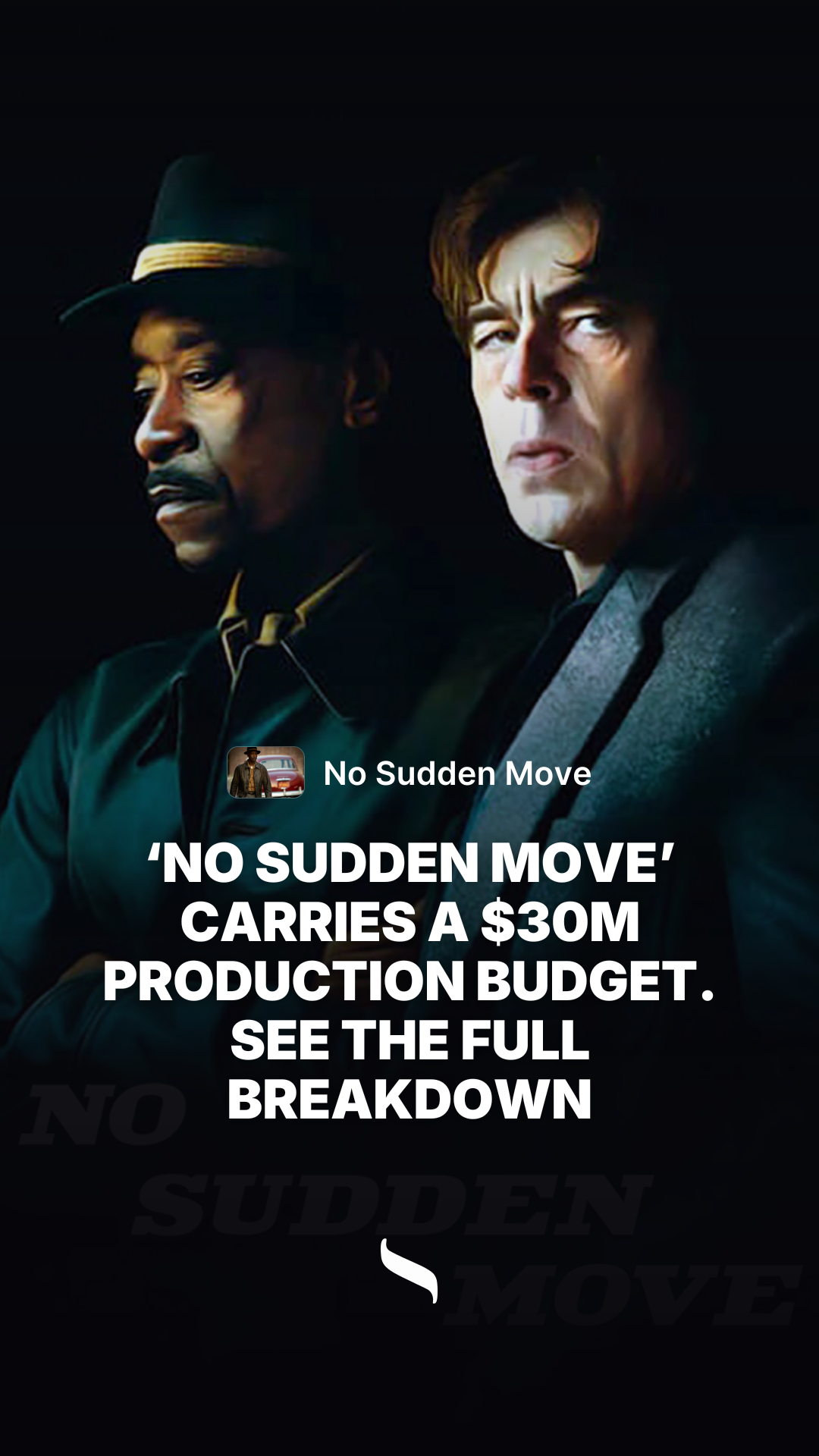 No Sudden Move share card