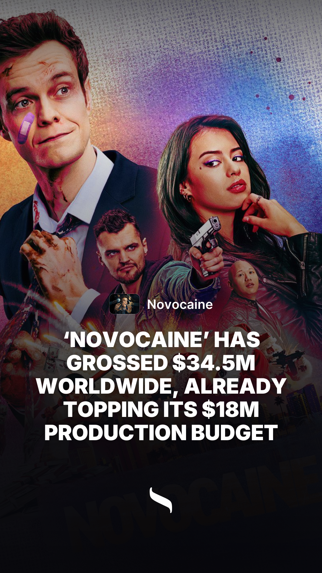 Novocaine share card