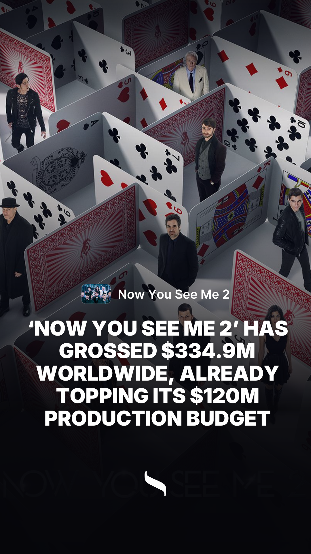 Now You See Me 2 share card