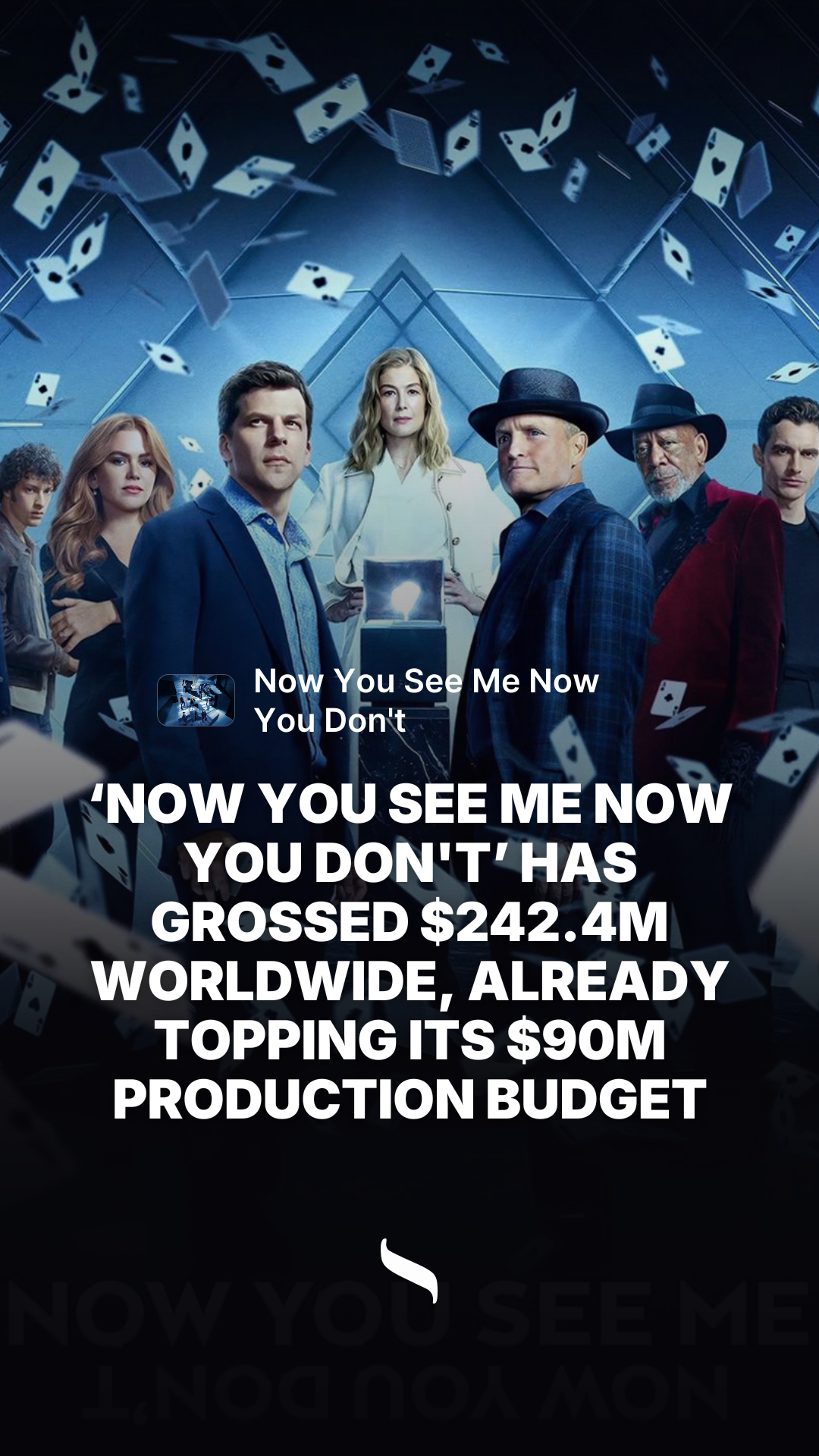 Now You See Me Now You Don't share card