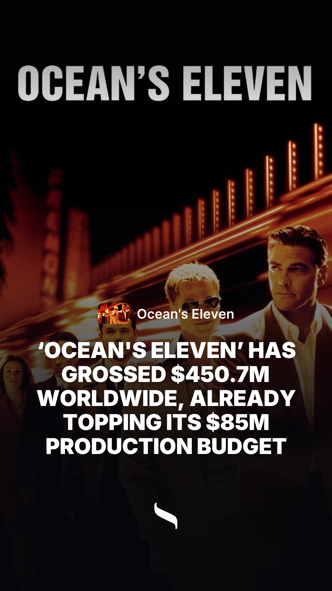 Ocean's Eleven share card
