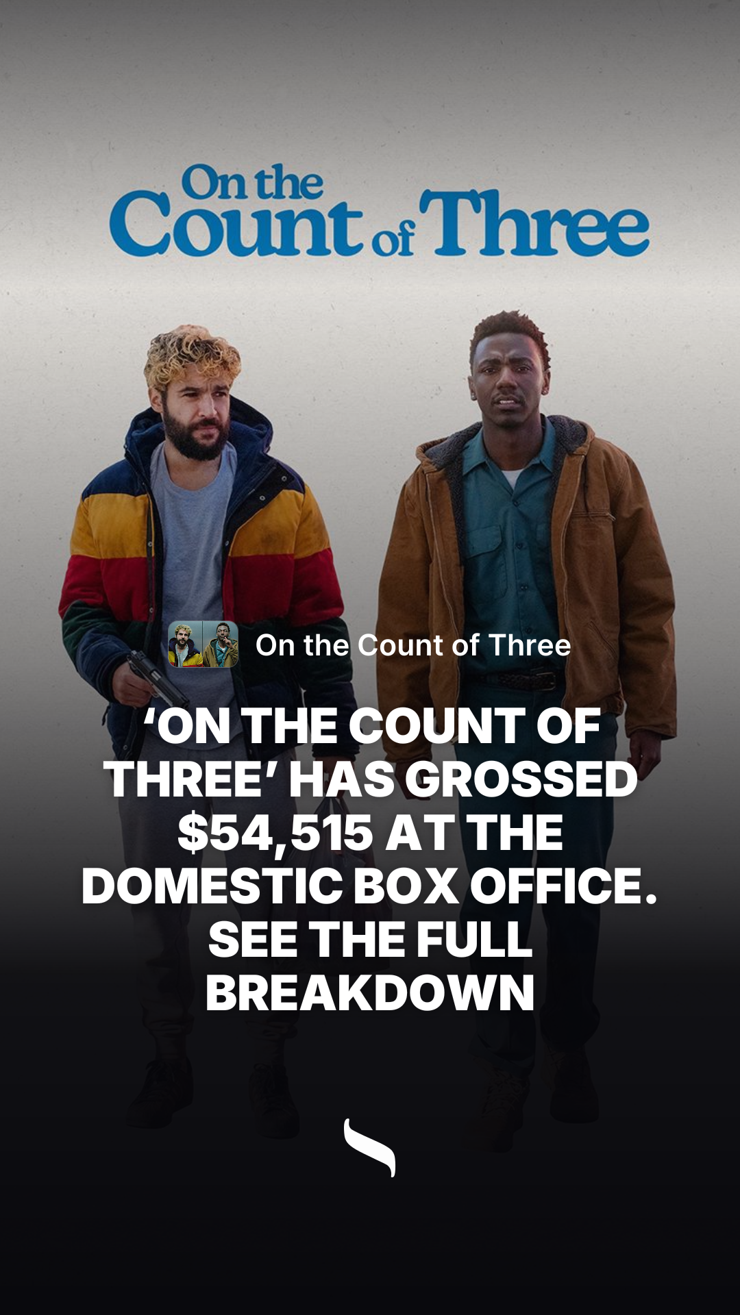 On the Count of Three share card