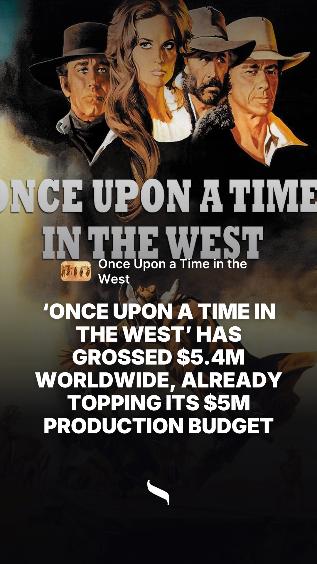 Once Upon a Time in the West share card