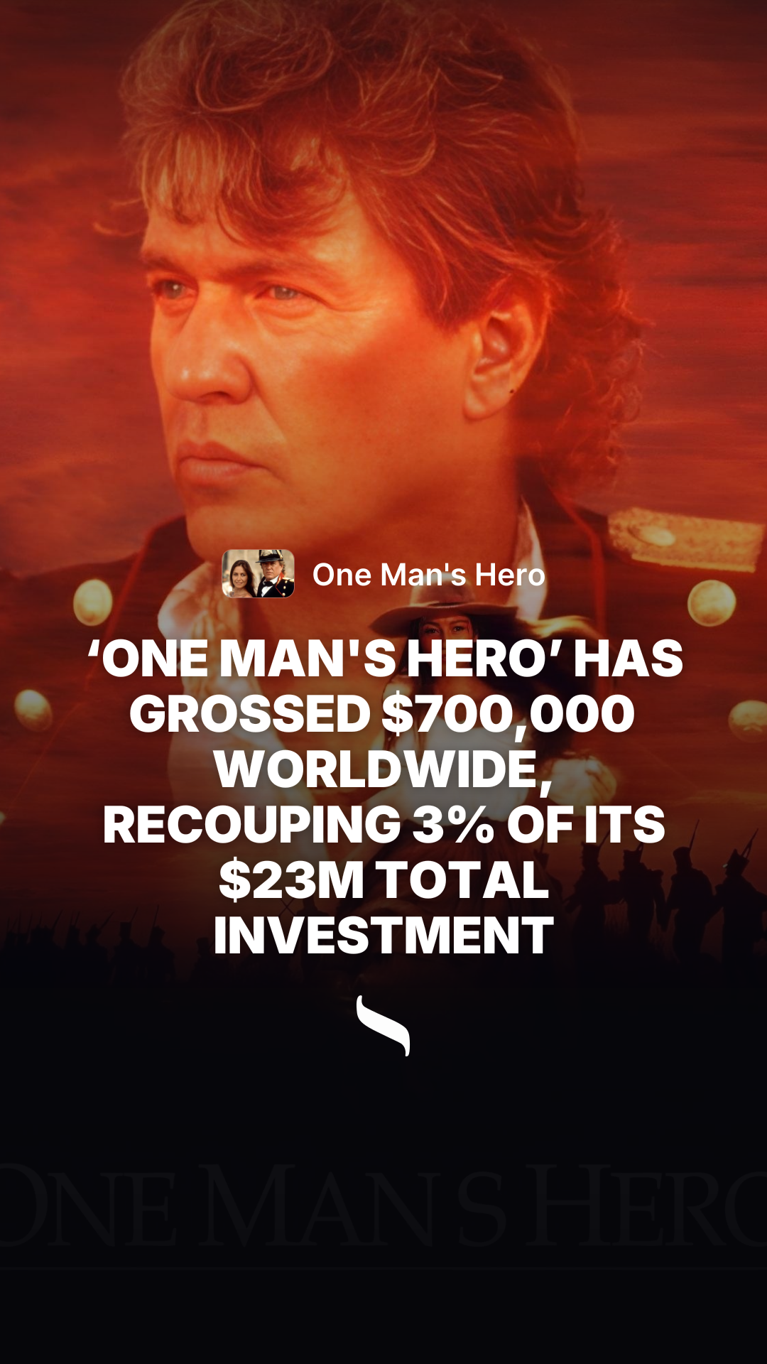One Man's Hero share card