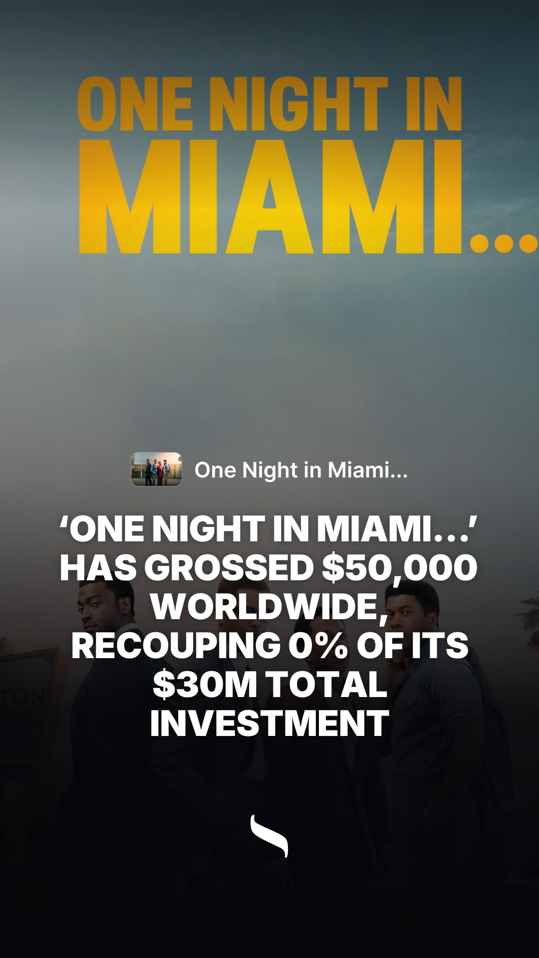One Night in Miami... share card