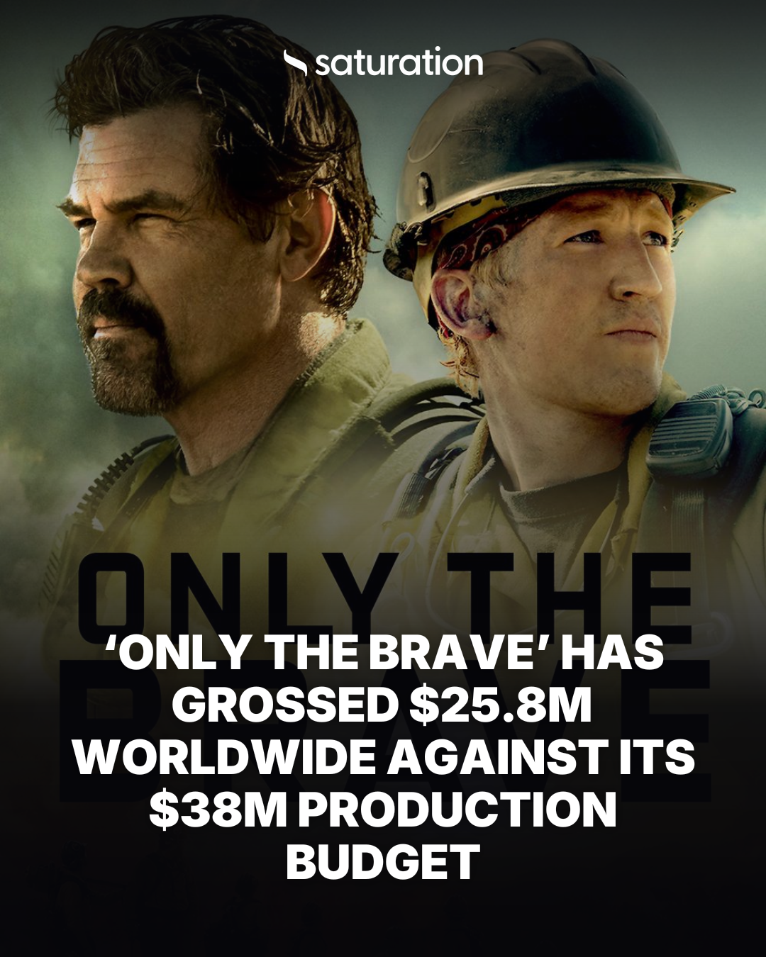 Only the Brave share card