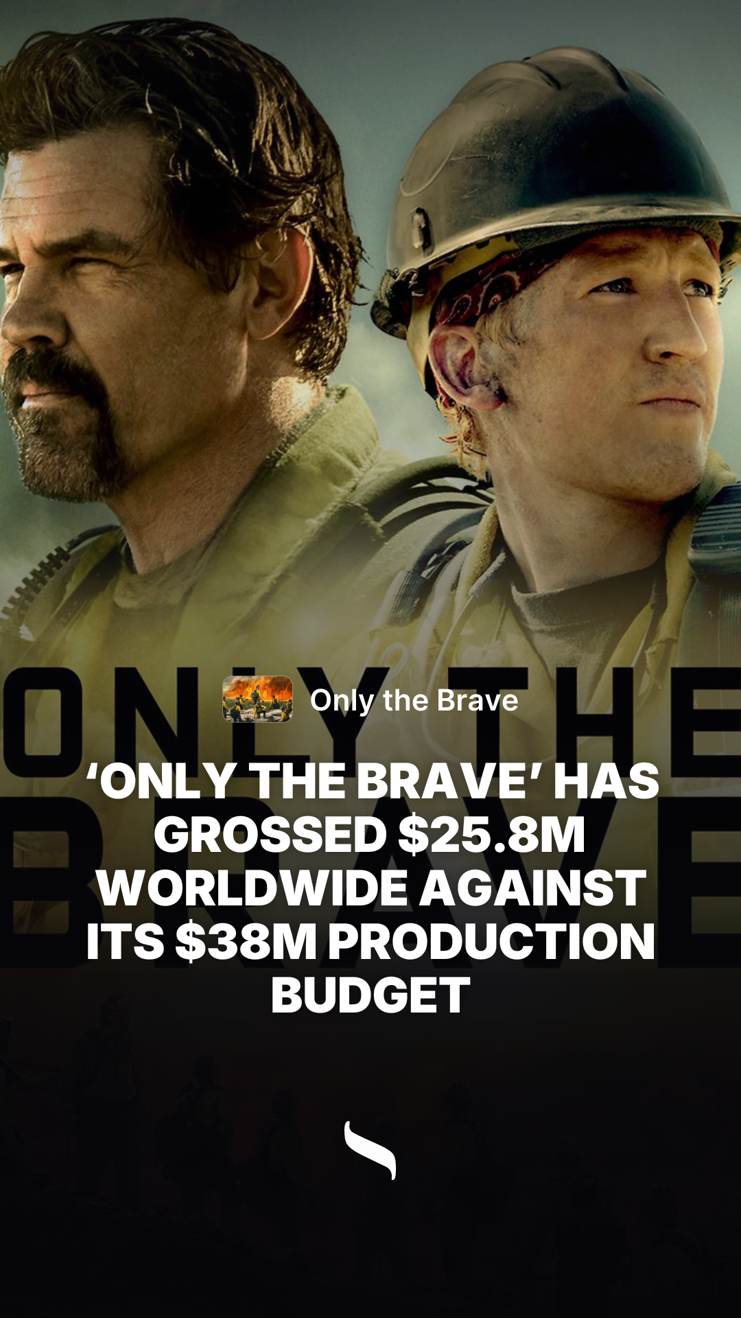 Only the Brave share card