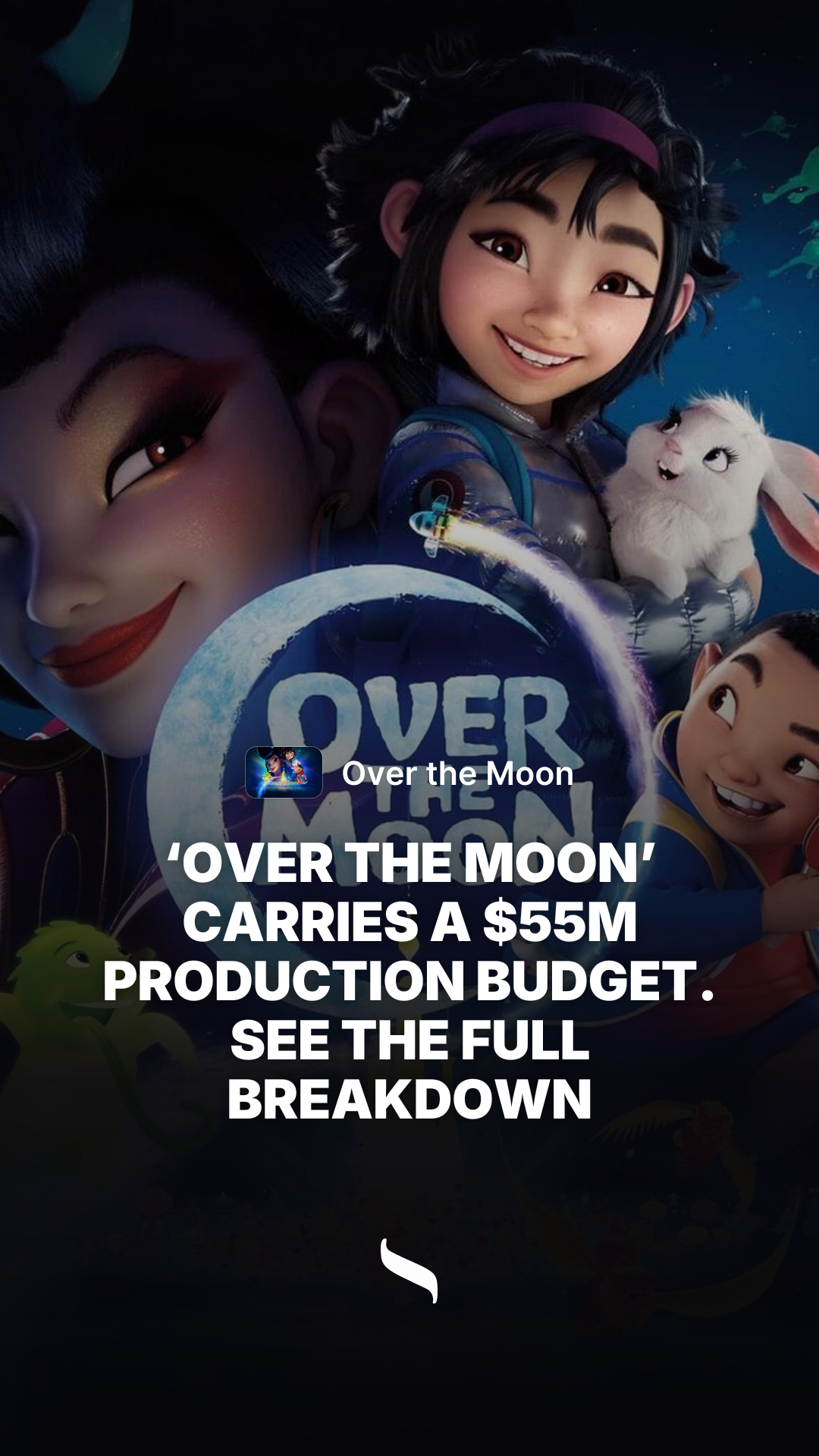 Over the Moon share card