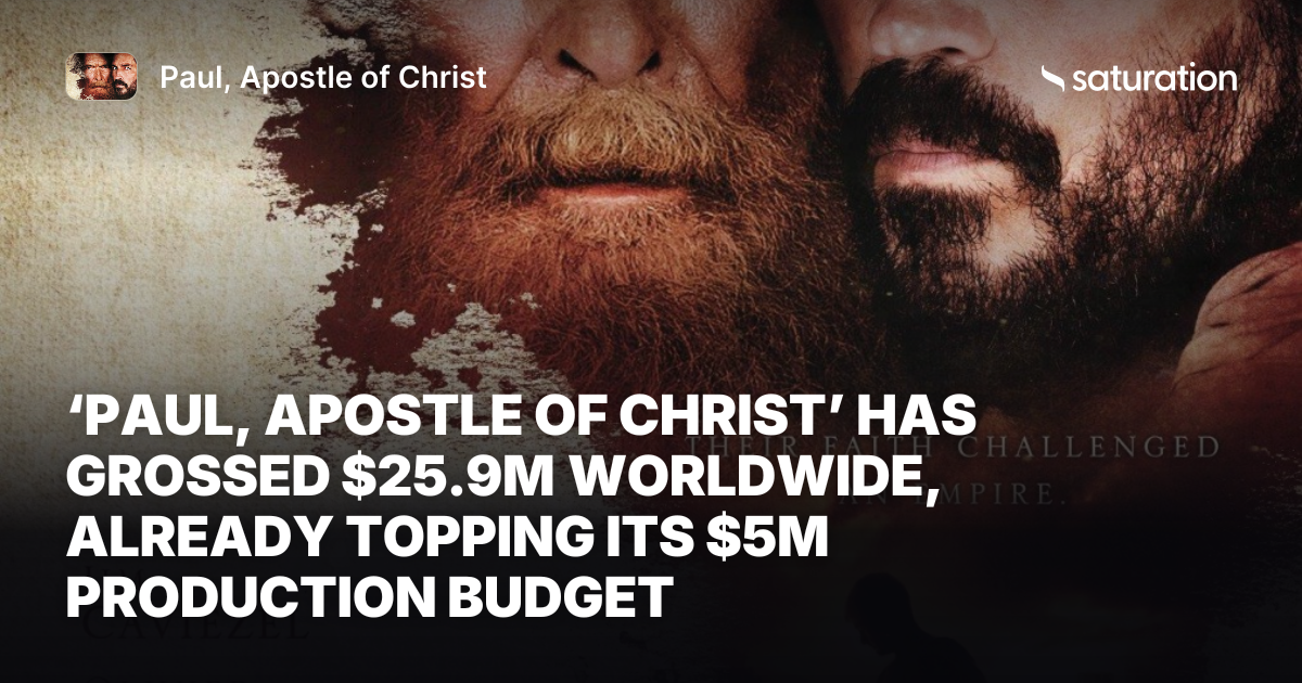 Paul, Apostle of Christ share card