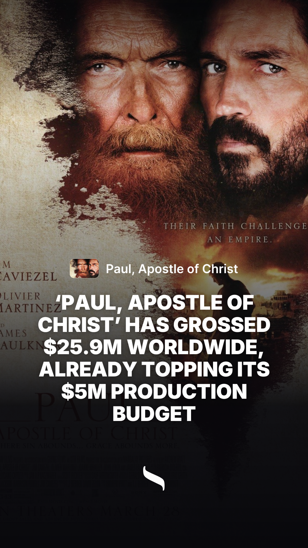 Paul, Apostle of Christ share card