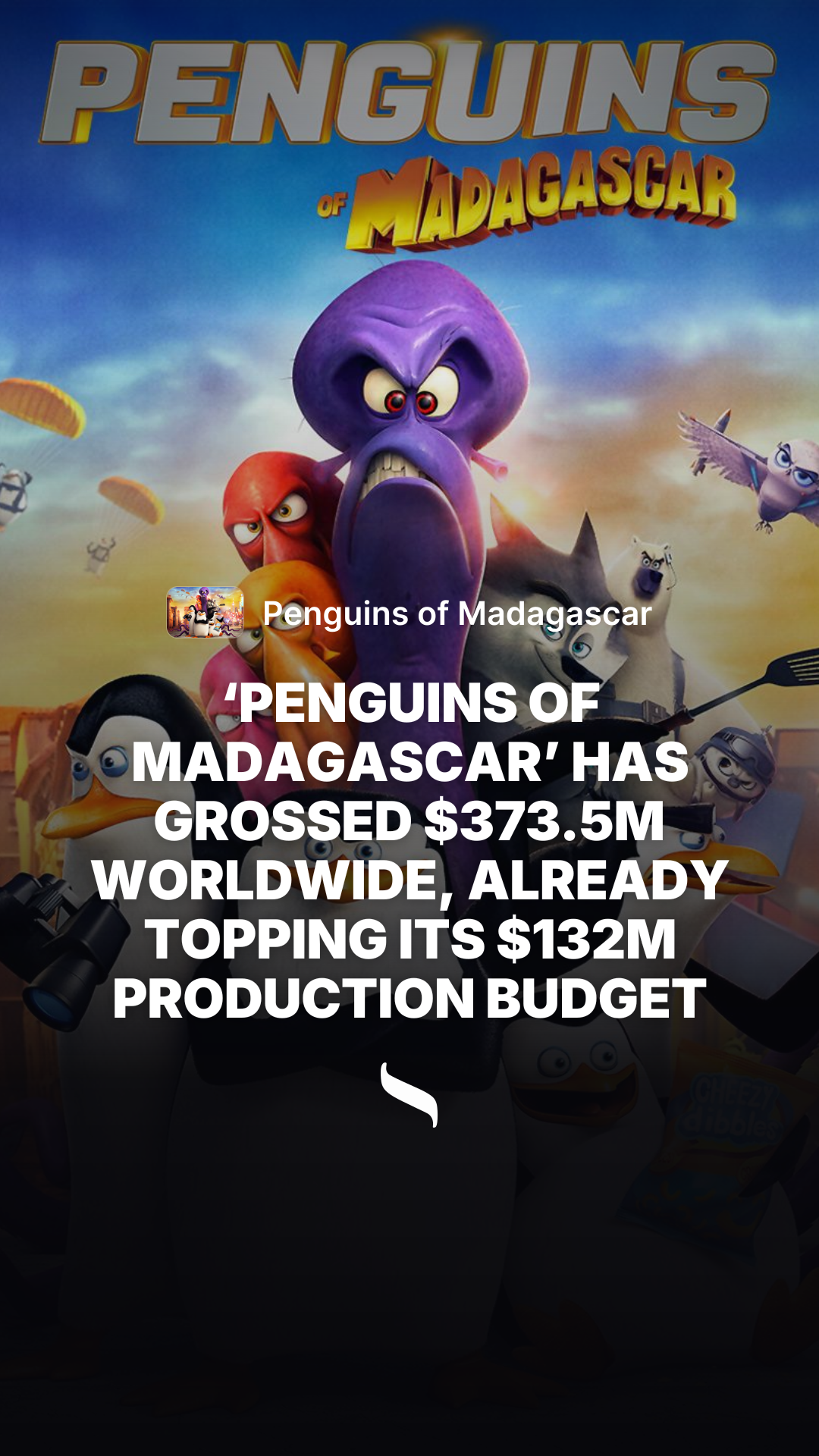 Penguins of Madagascar share card