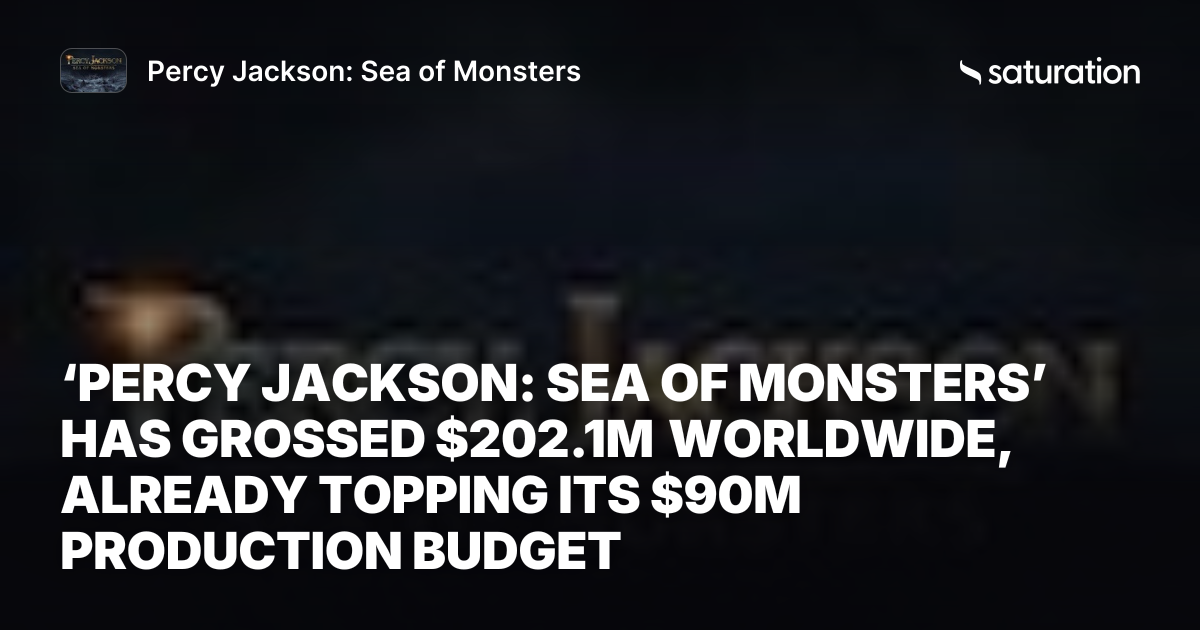 Percy Jackson: Sea of Monsters share card