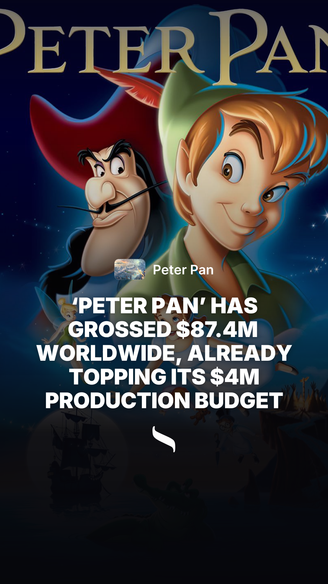 Peter Pan share card