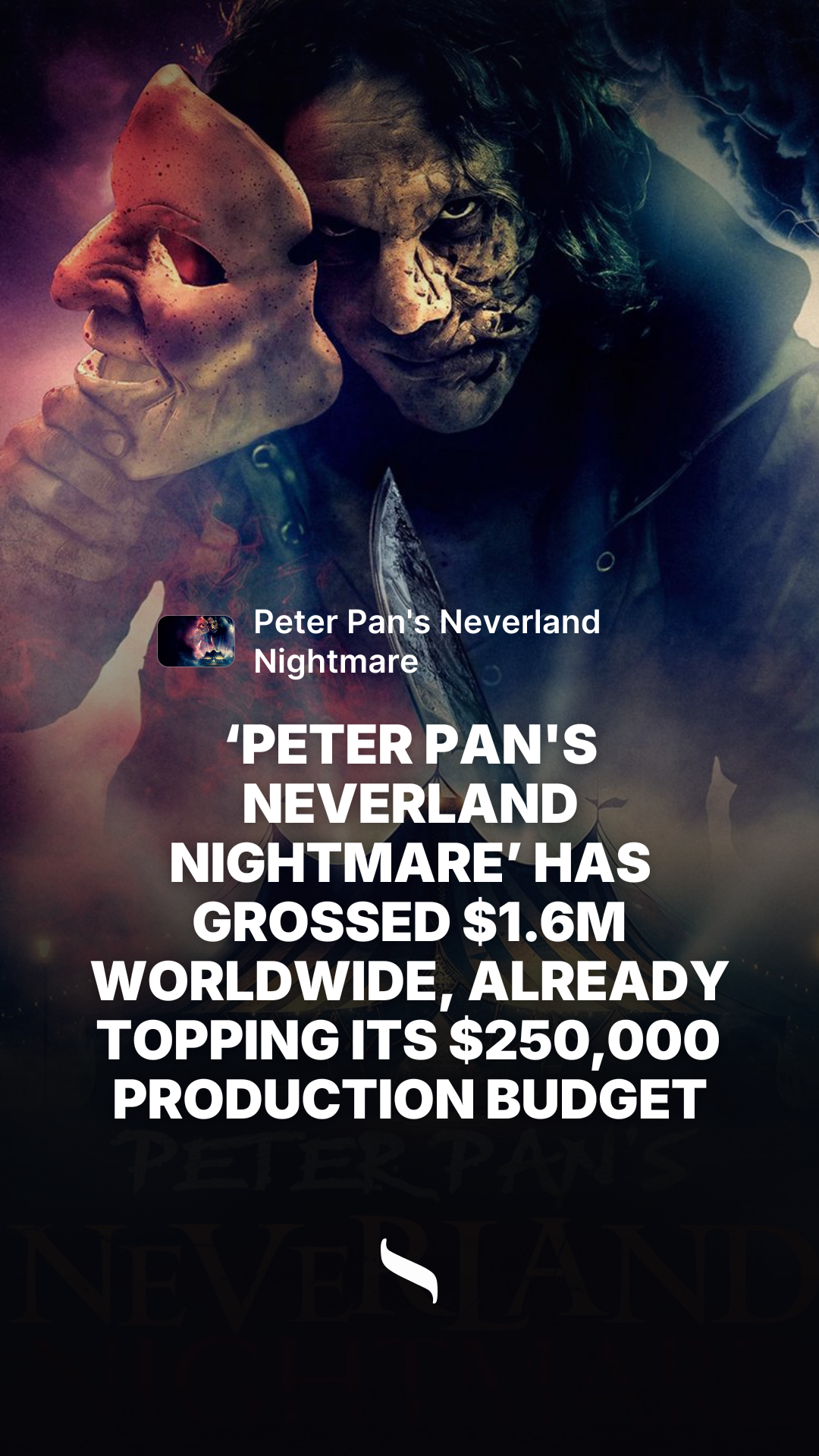 Peter Pan's Neverland Nightmare share card