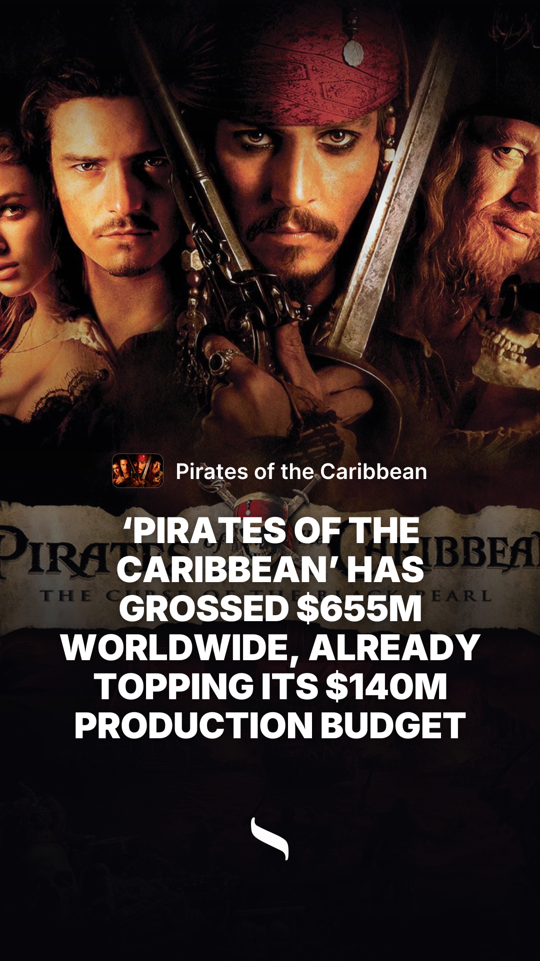 Pirates of the Caribbean share card
