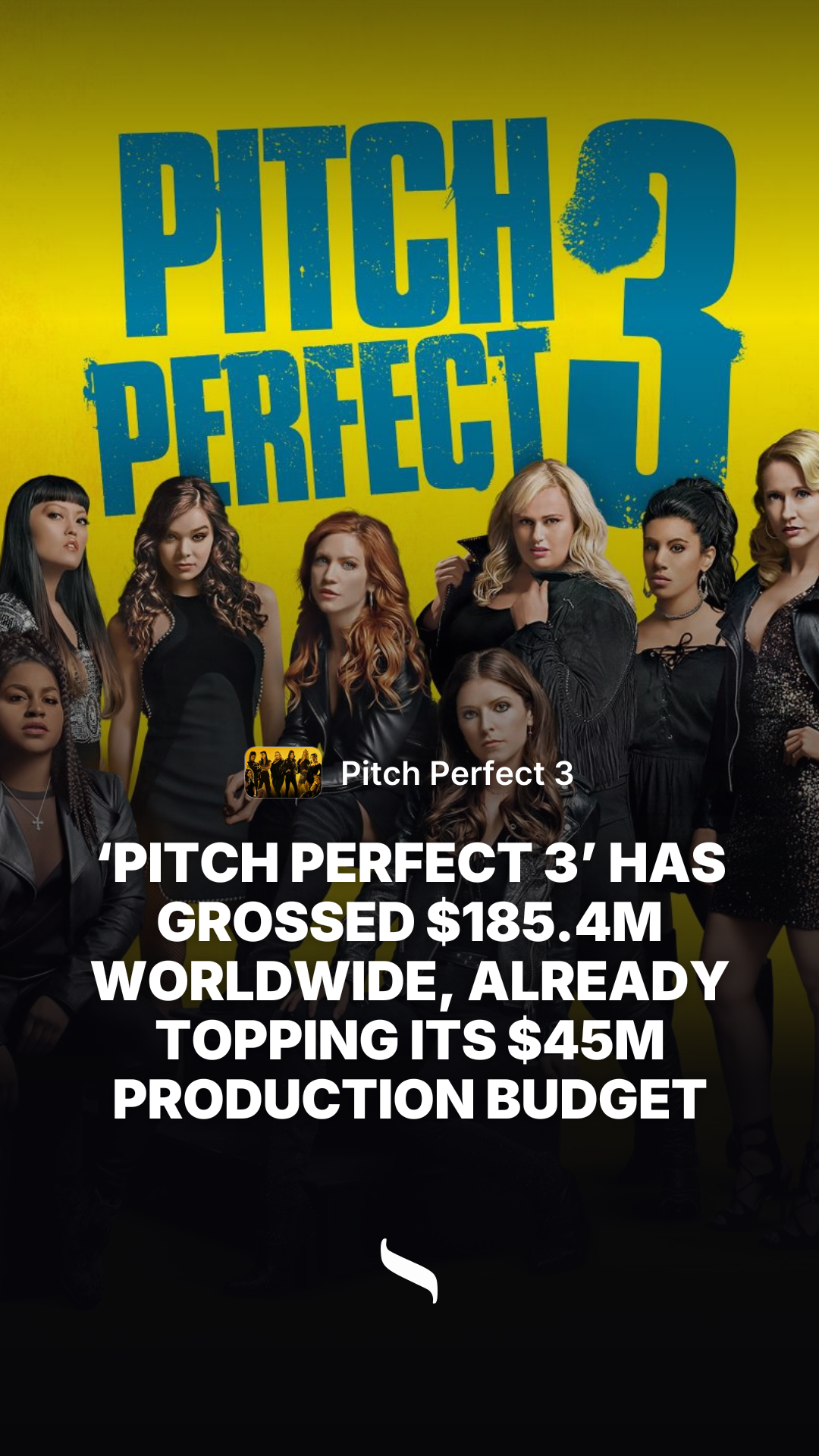 Pitch Perfect 3 share card