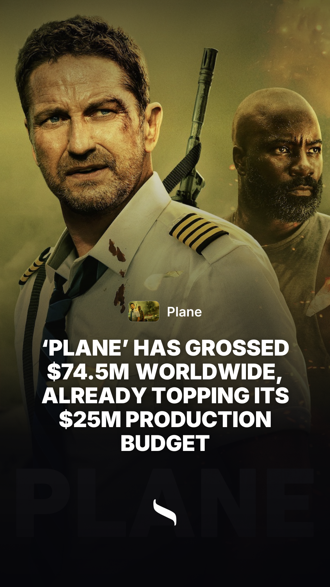 Plane share card