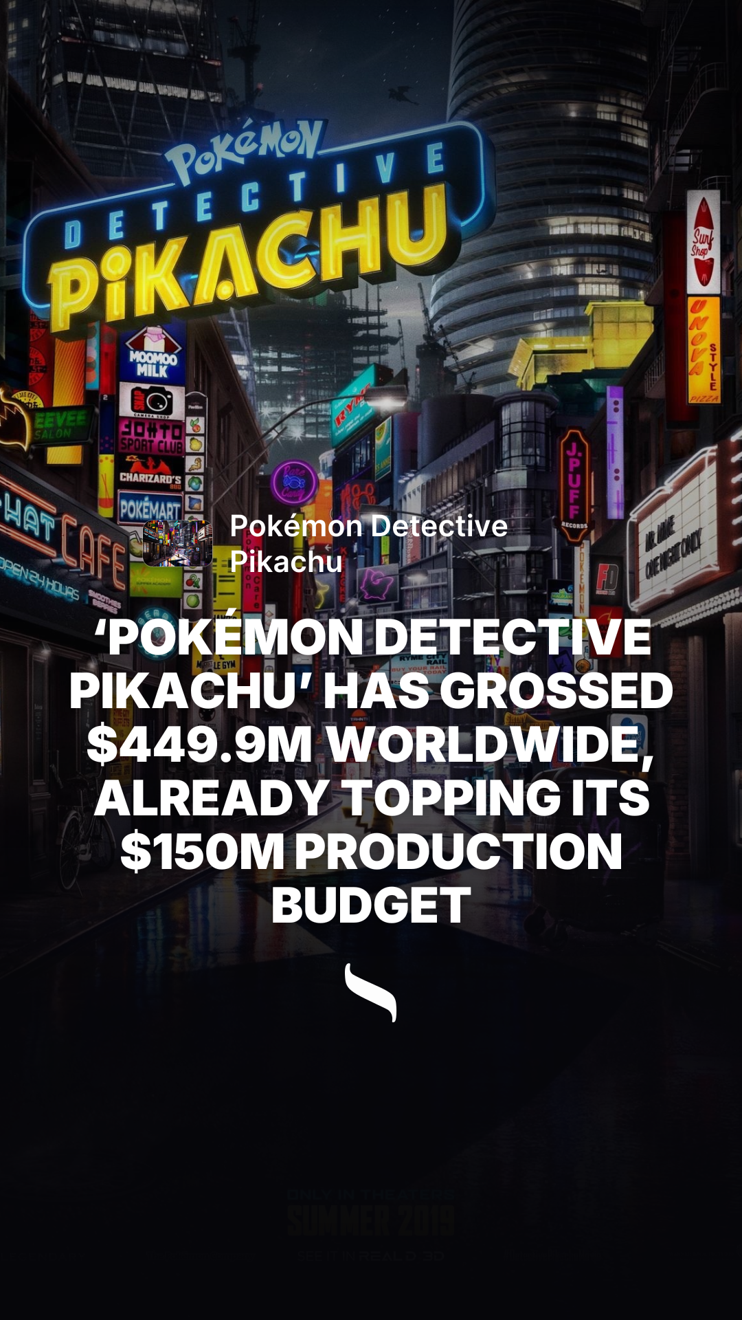Pokémon Detective Pikachu share card