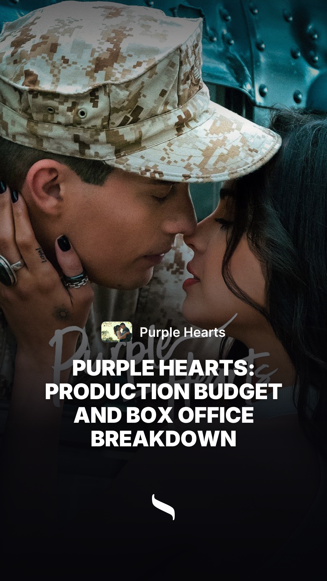 Purple Hearts share card