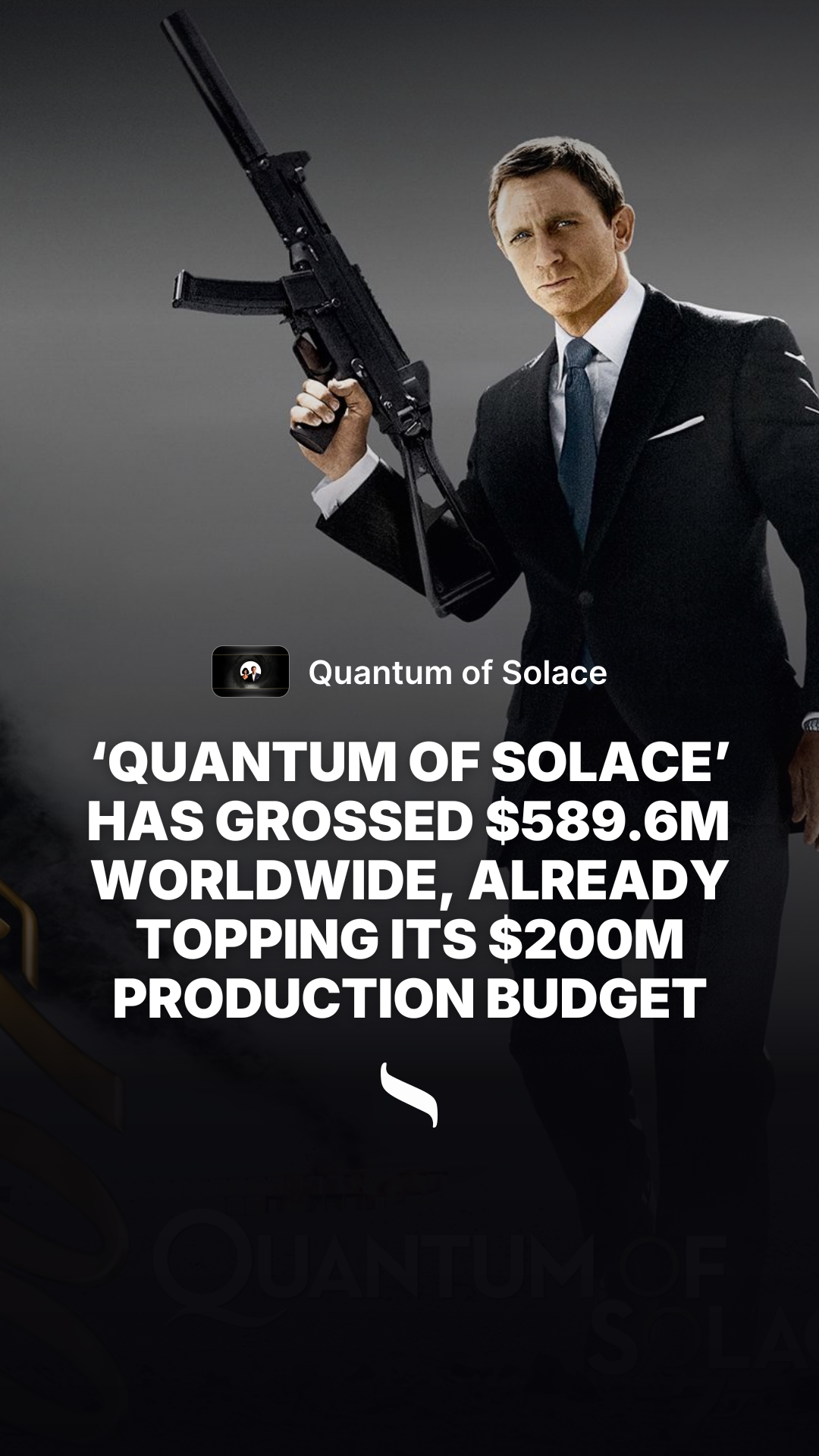 Quantum of Solace share card