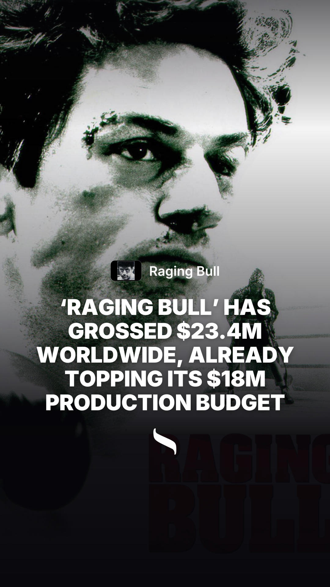 Raging Bull share card