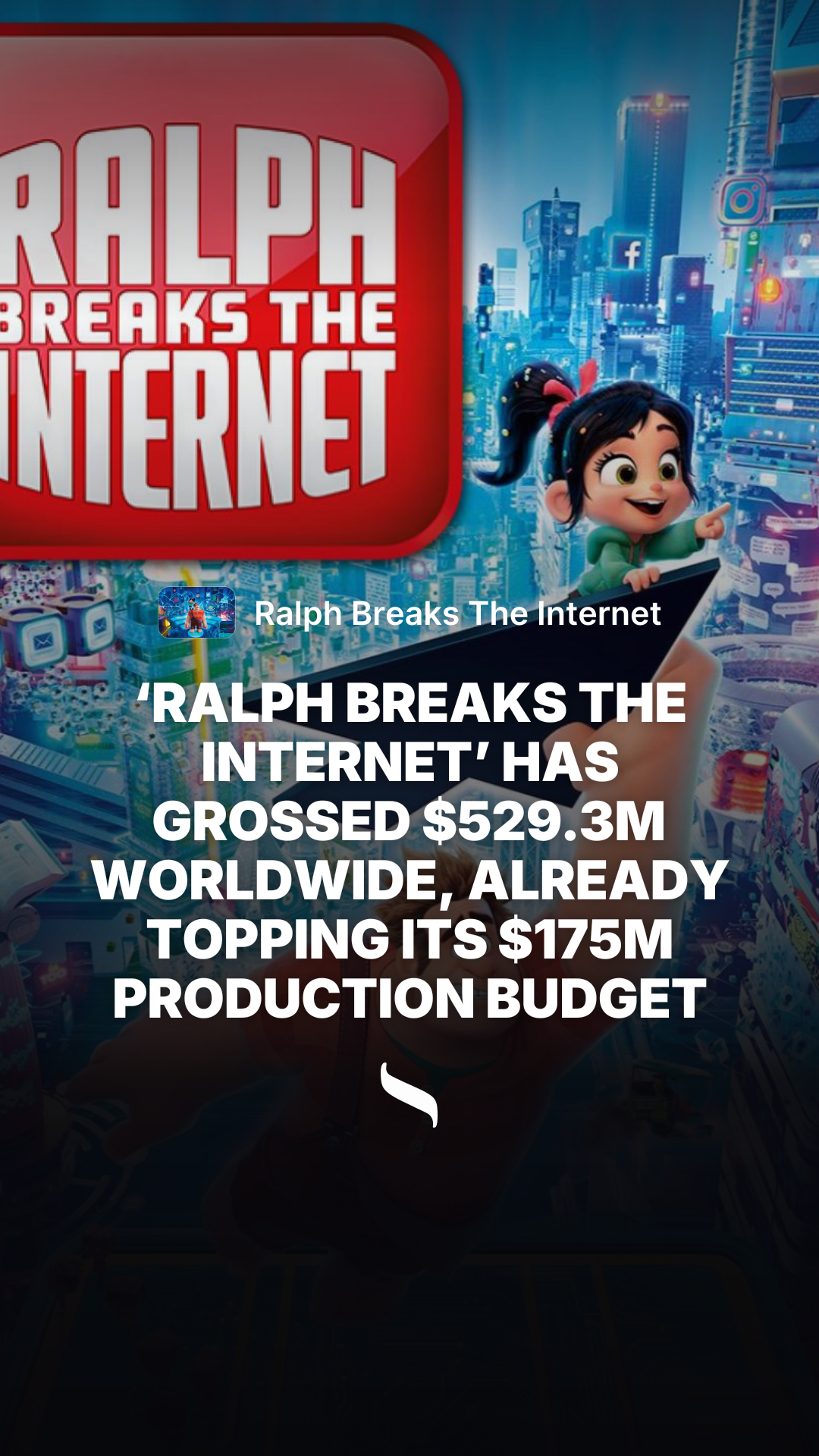Ralph Breaks The Internet share card