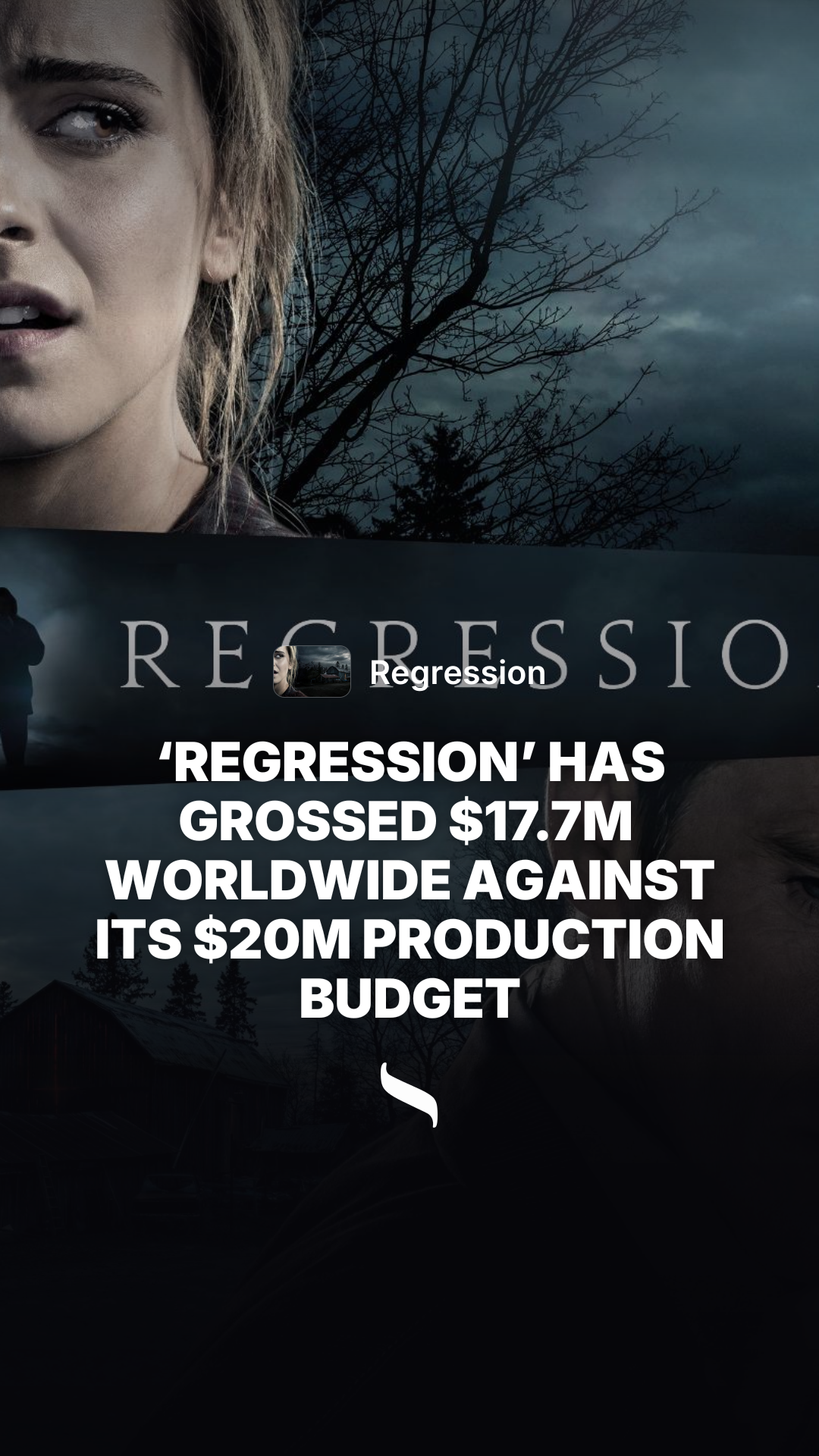 Regression share card