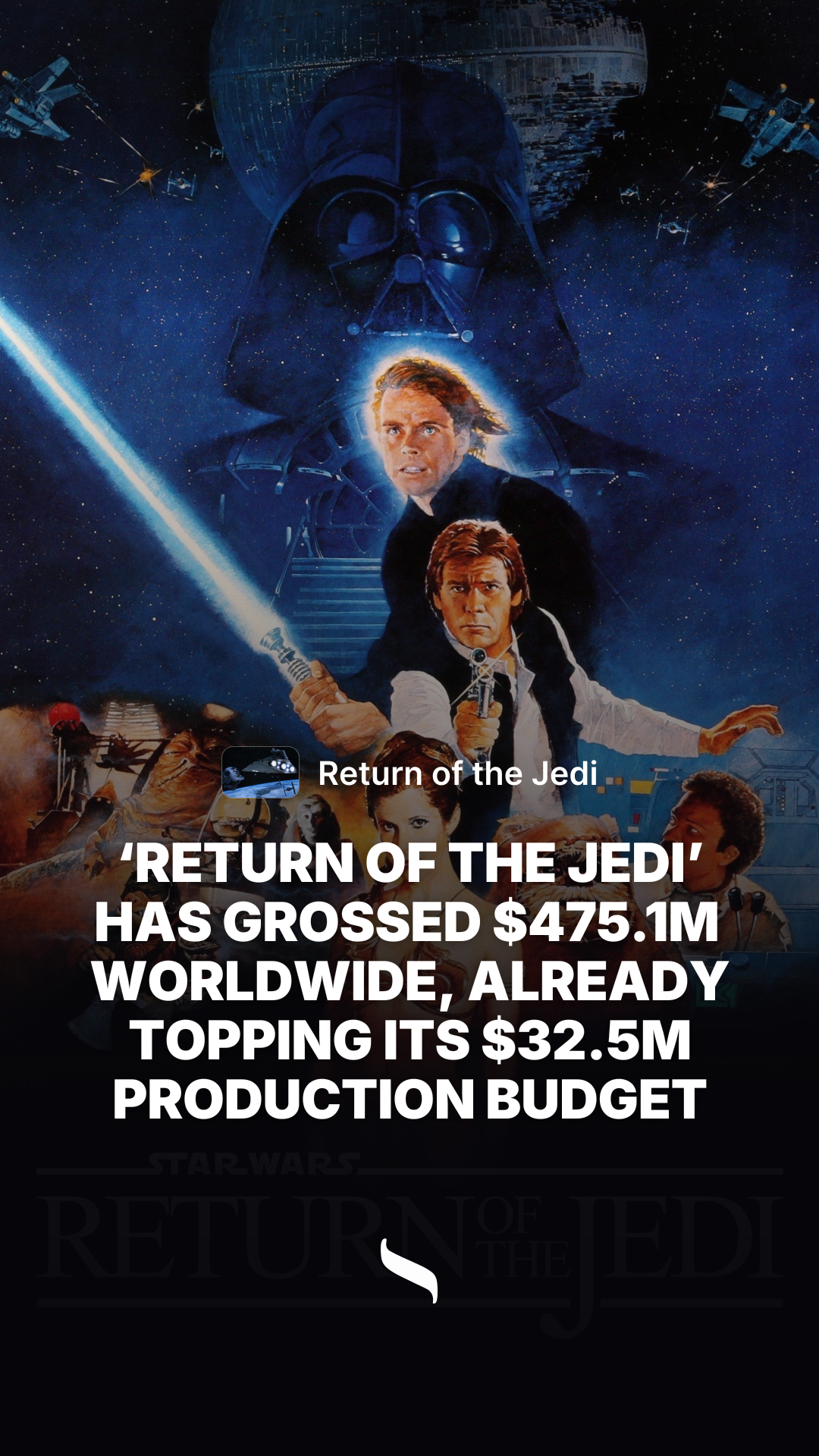 Return of the Jedi share card