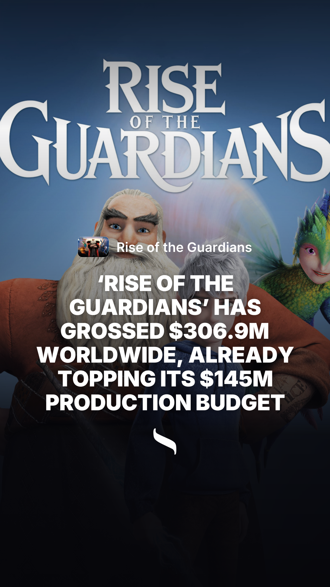 Rise of the Guardians share card