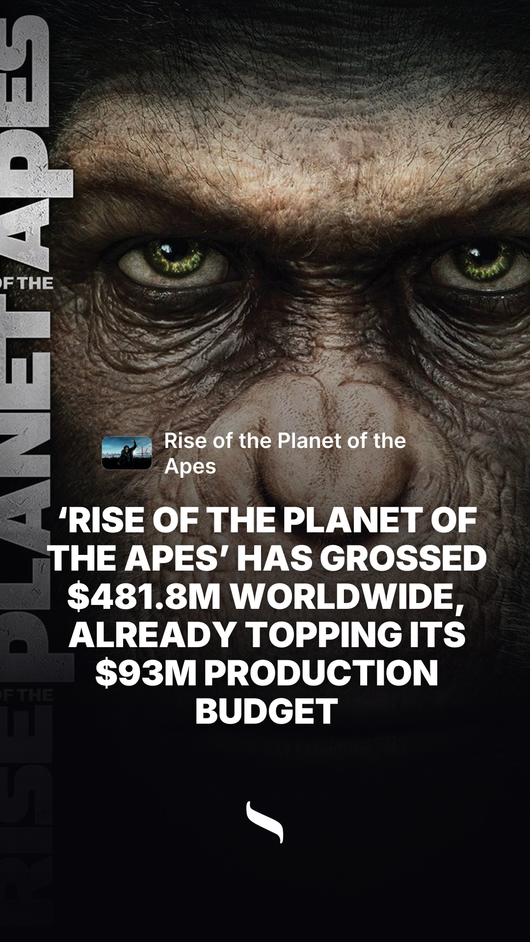 Rise of the Planet of the Apes share card