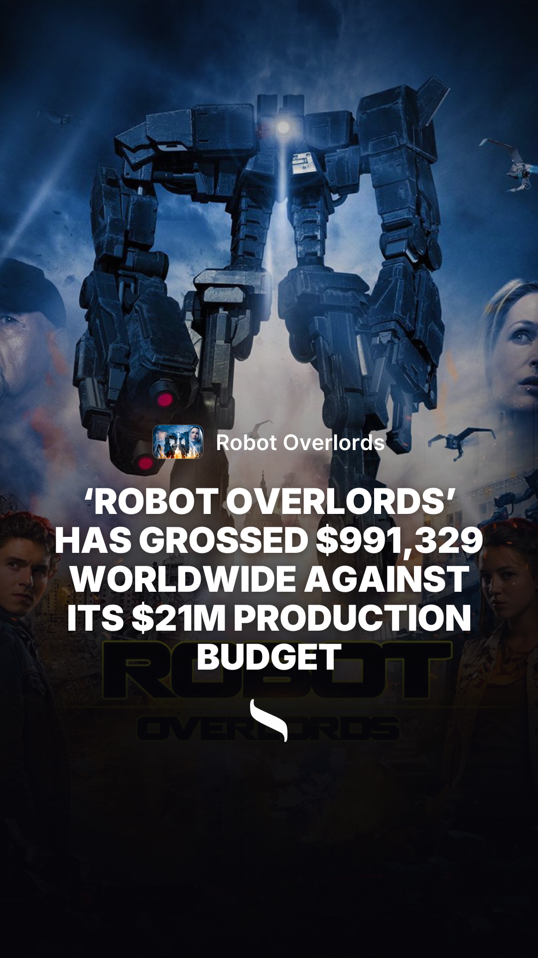 Robot Overlords share card