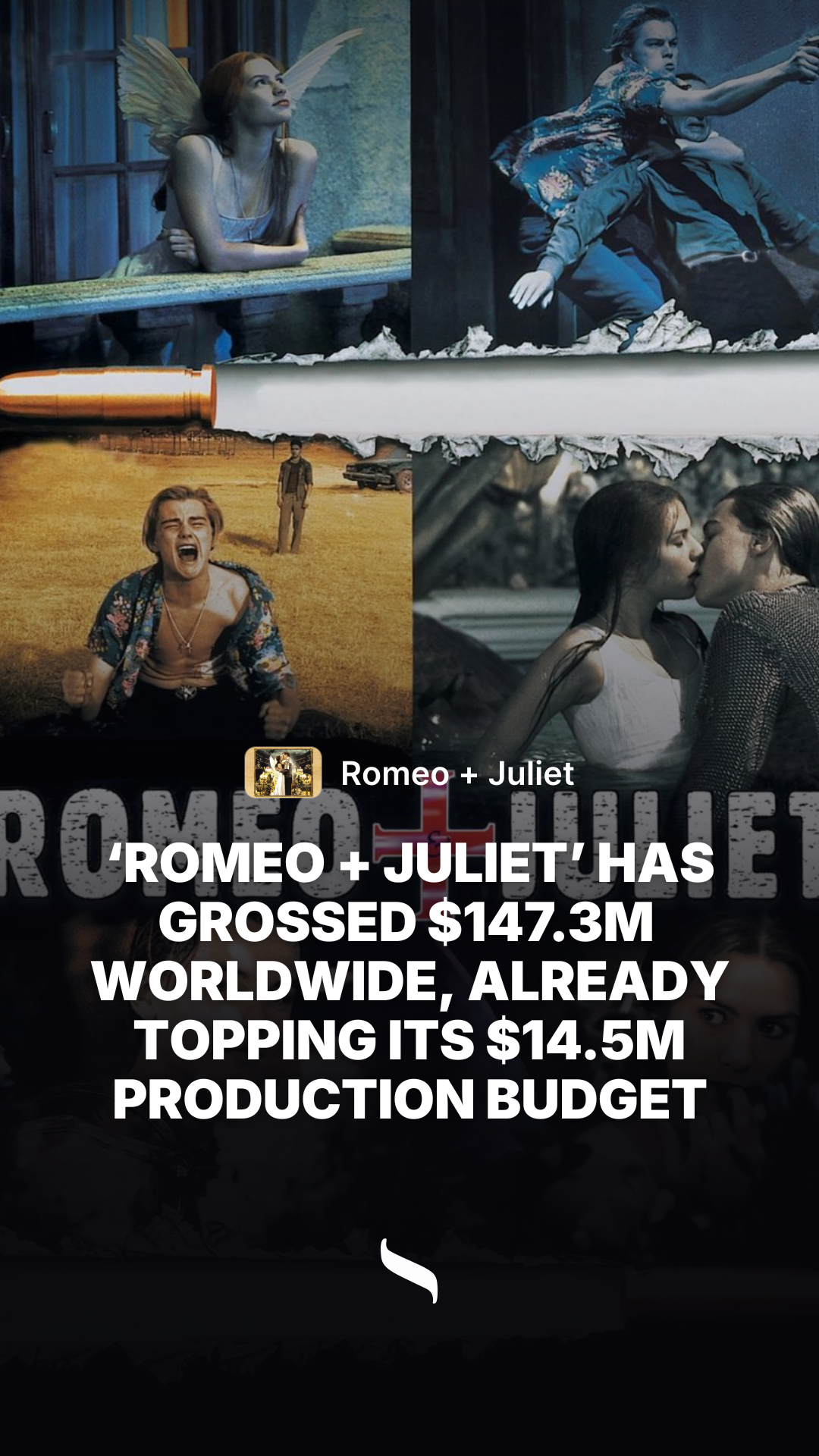 Romeo + Juliet share card