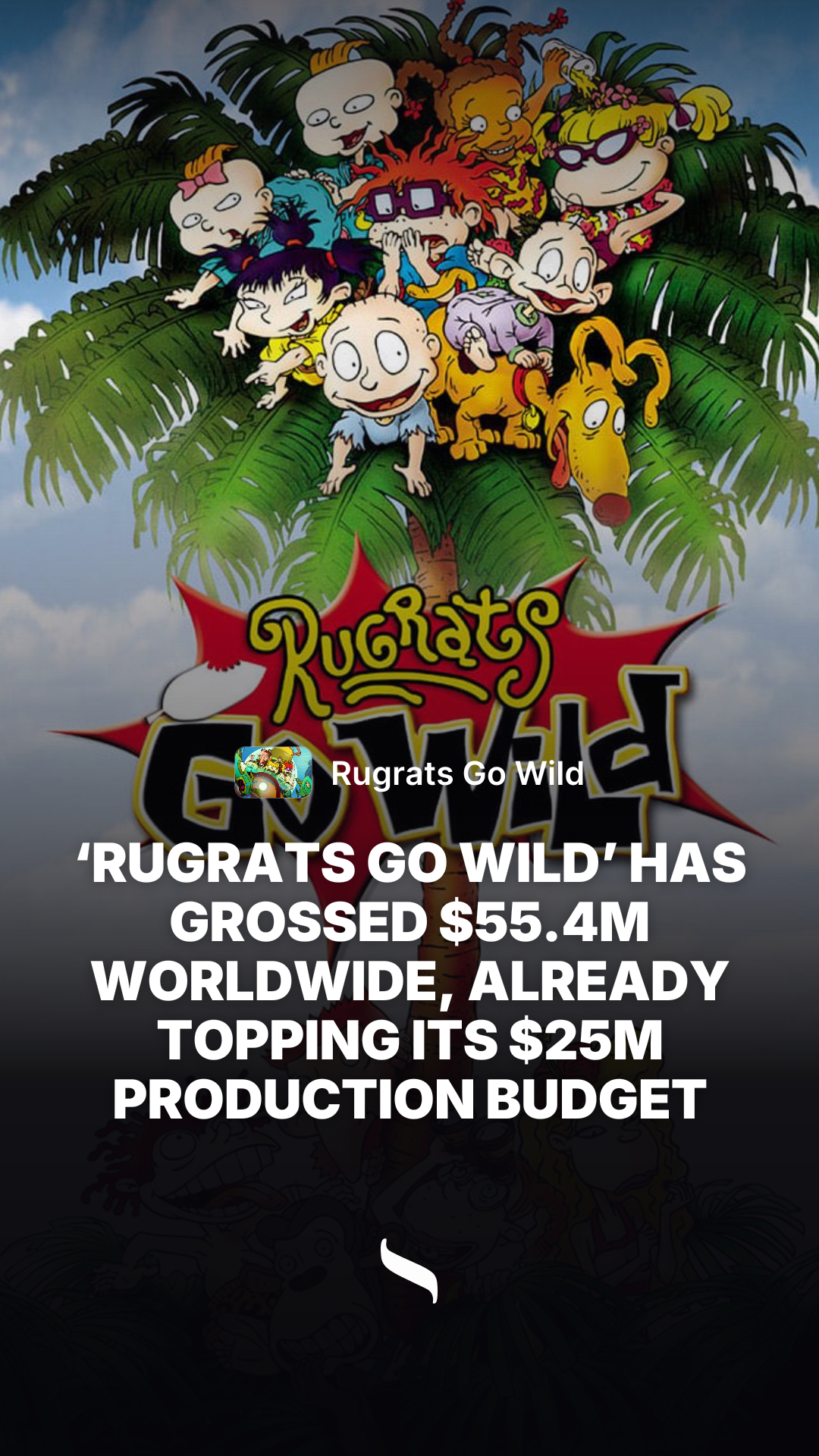 Rugrats Go Wild share card