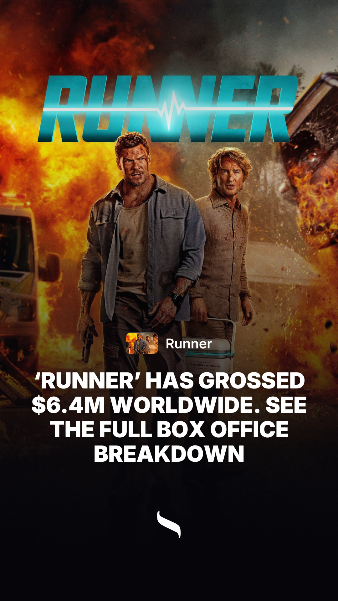 Runner share card