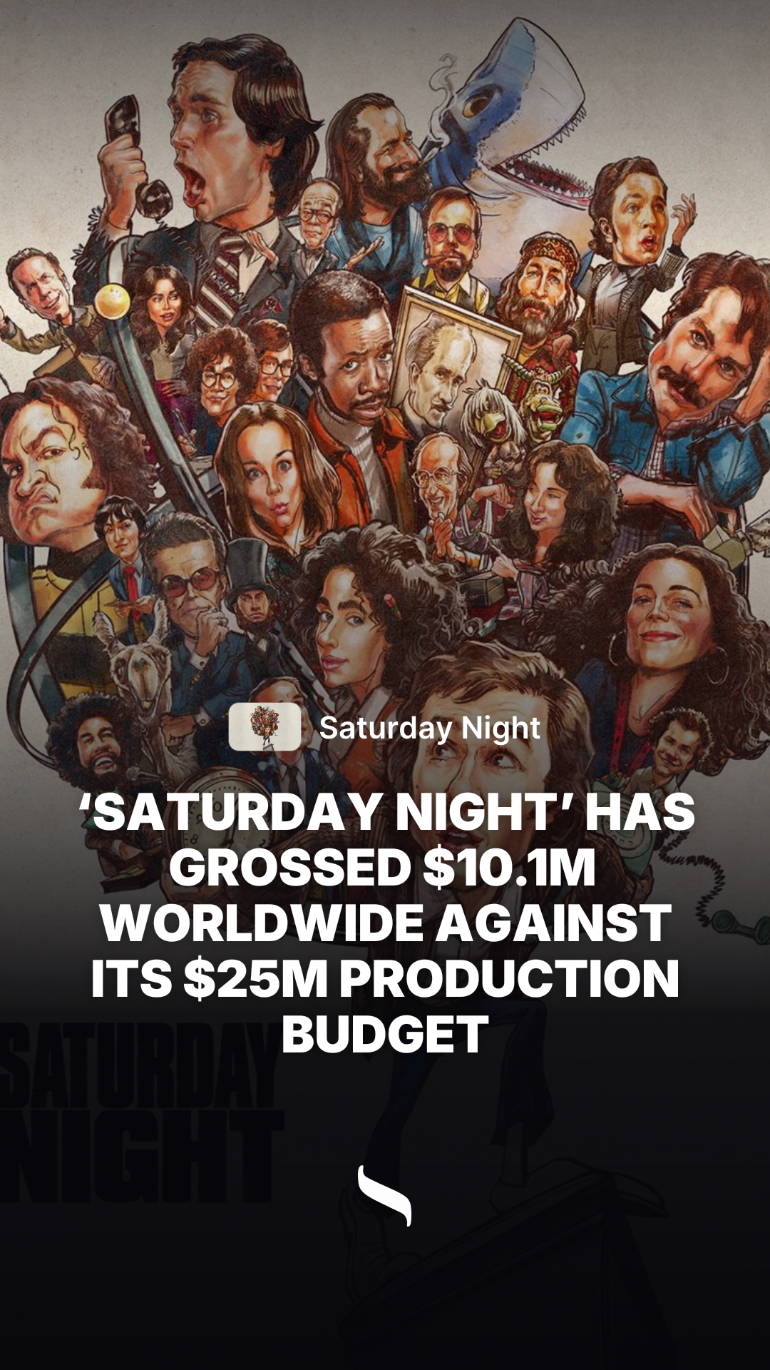 Saturday Night share card