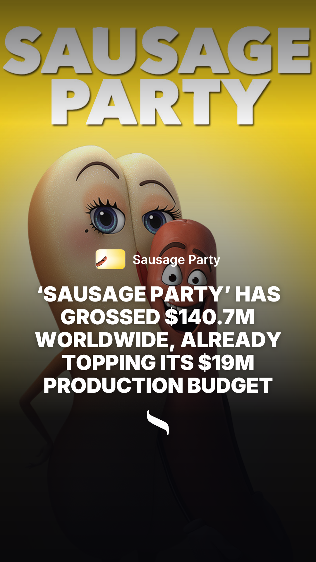 Sausage Party share card