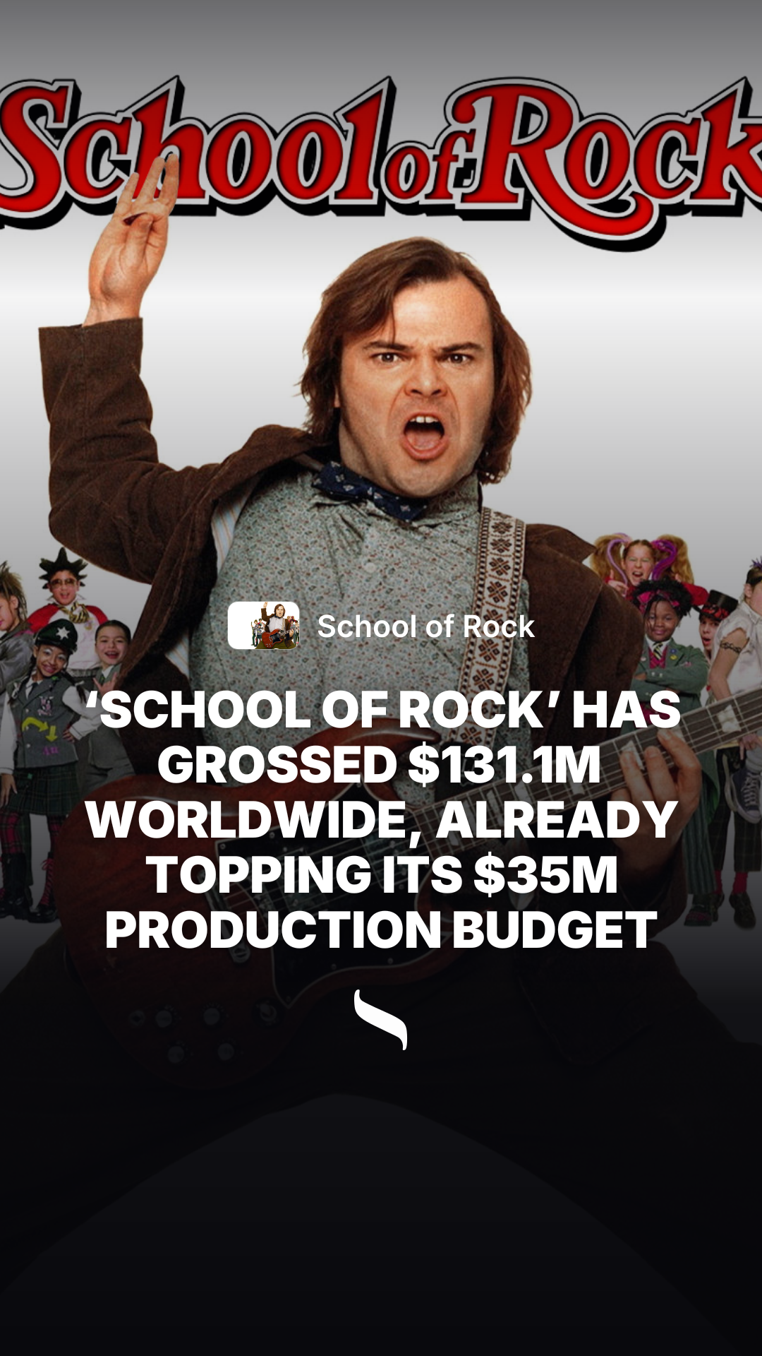 School of Rock share card
