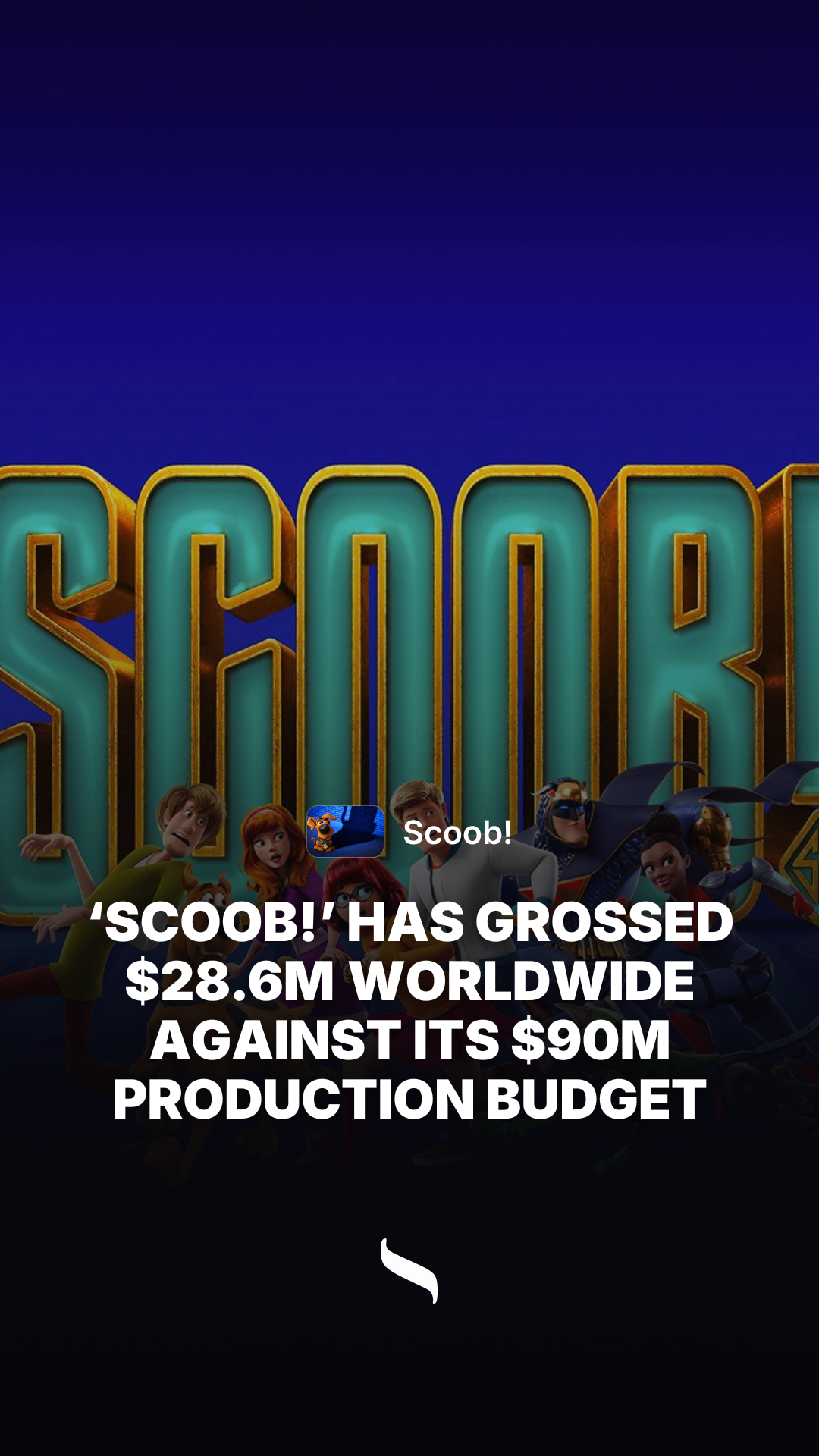 Scoob! share card