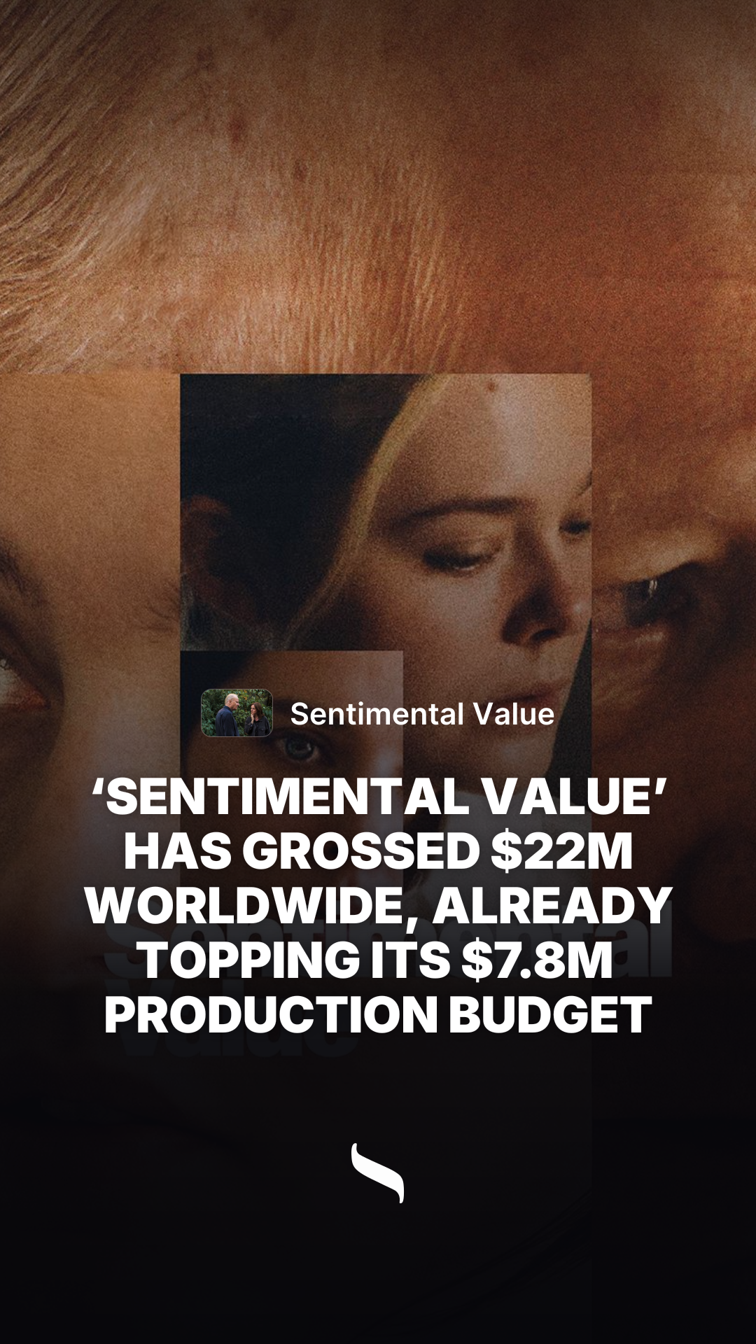 Sentimental Value share card