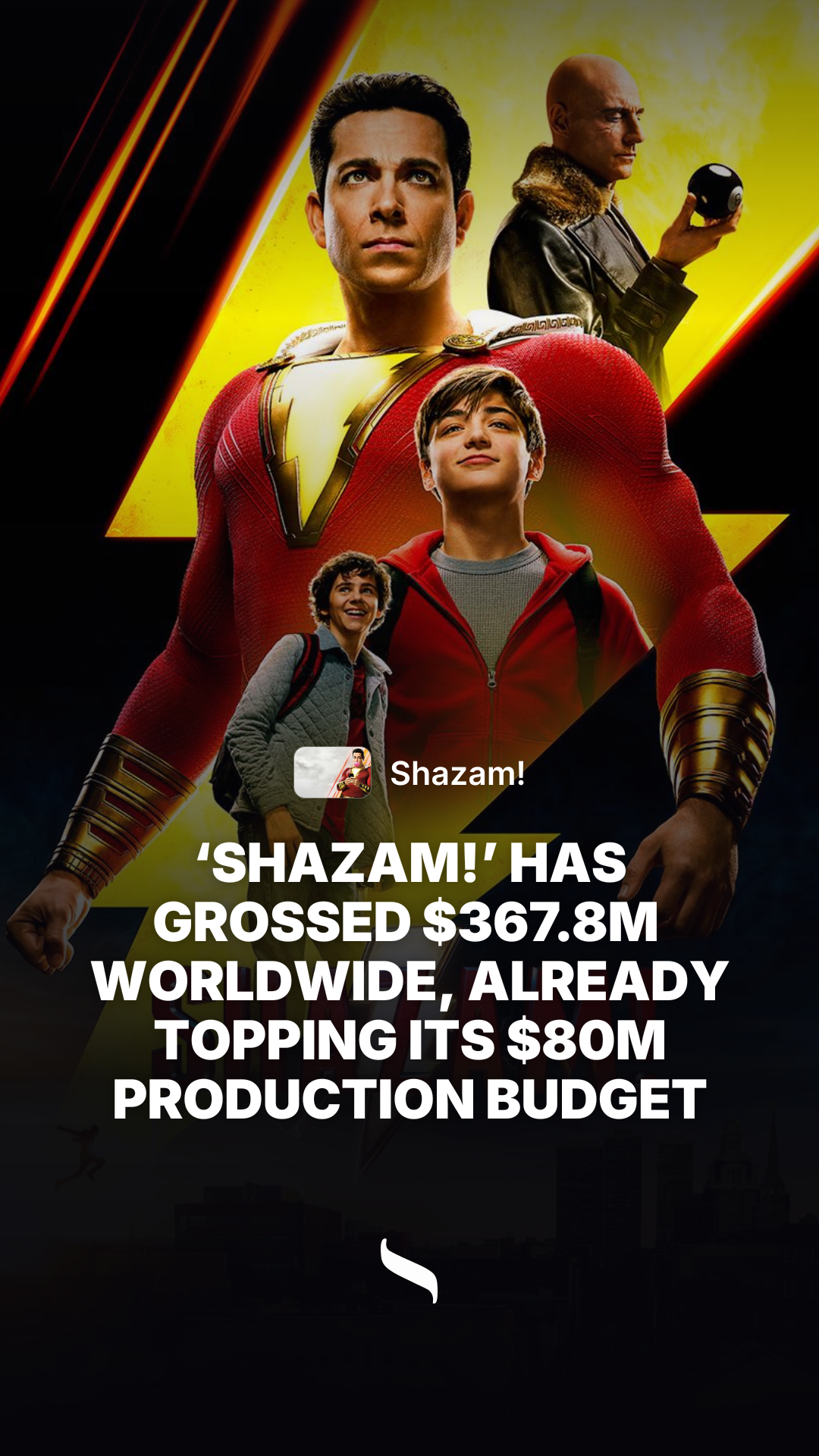 Shazam! share card