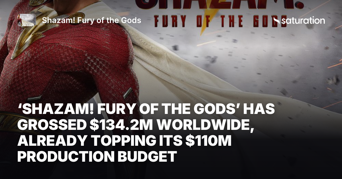 Shazam! Fury of the Gods share card
