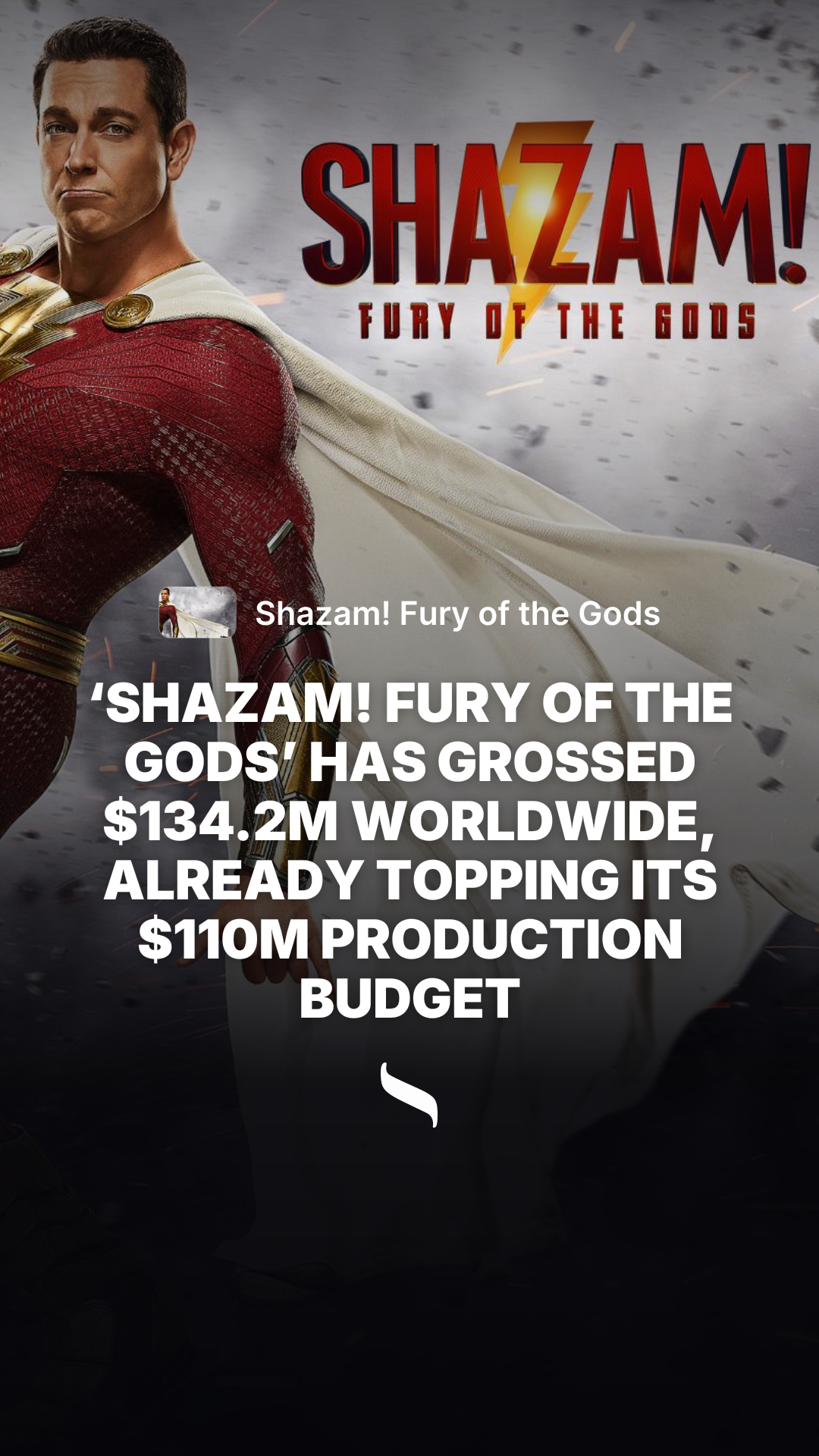 Shazam! Fury of the Gods share card