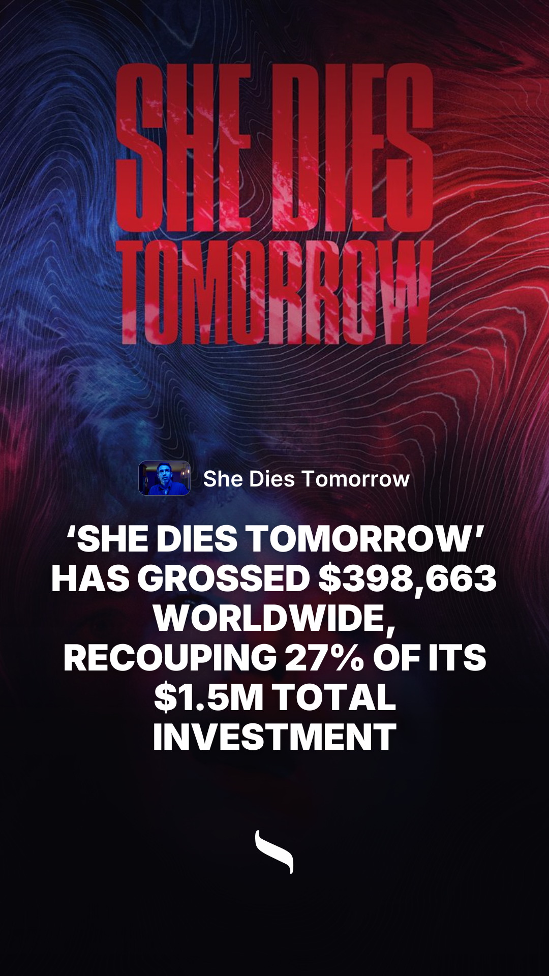 She Dies Tomorrow share card