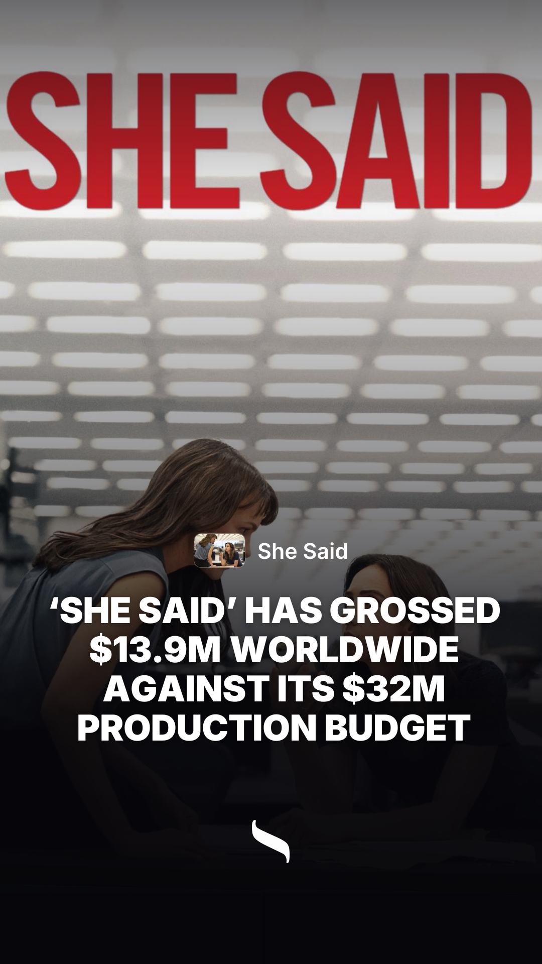 She Said share card