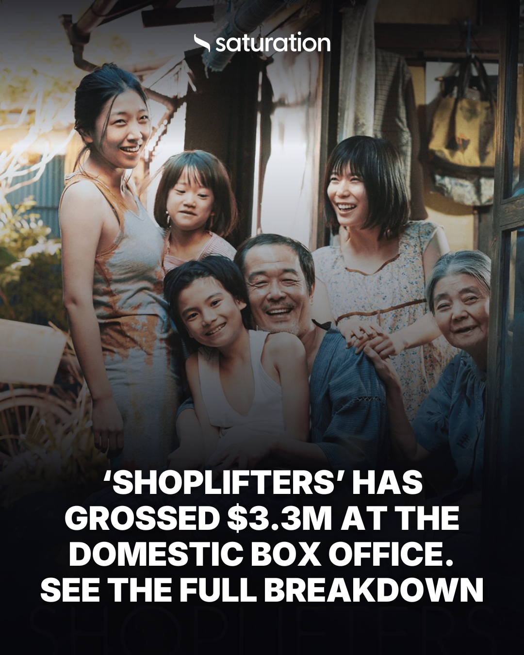 Shoplifters share card