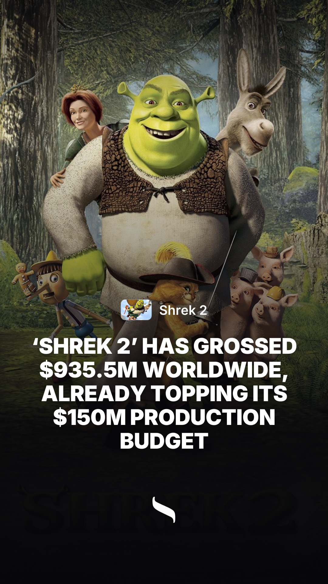 Shrek 2 share card