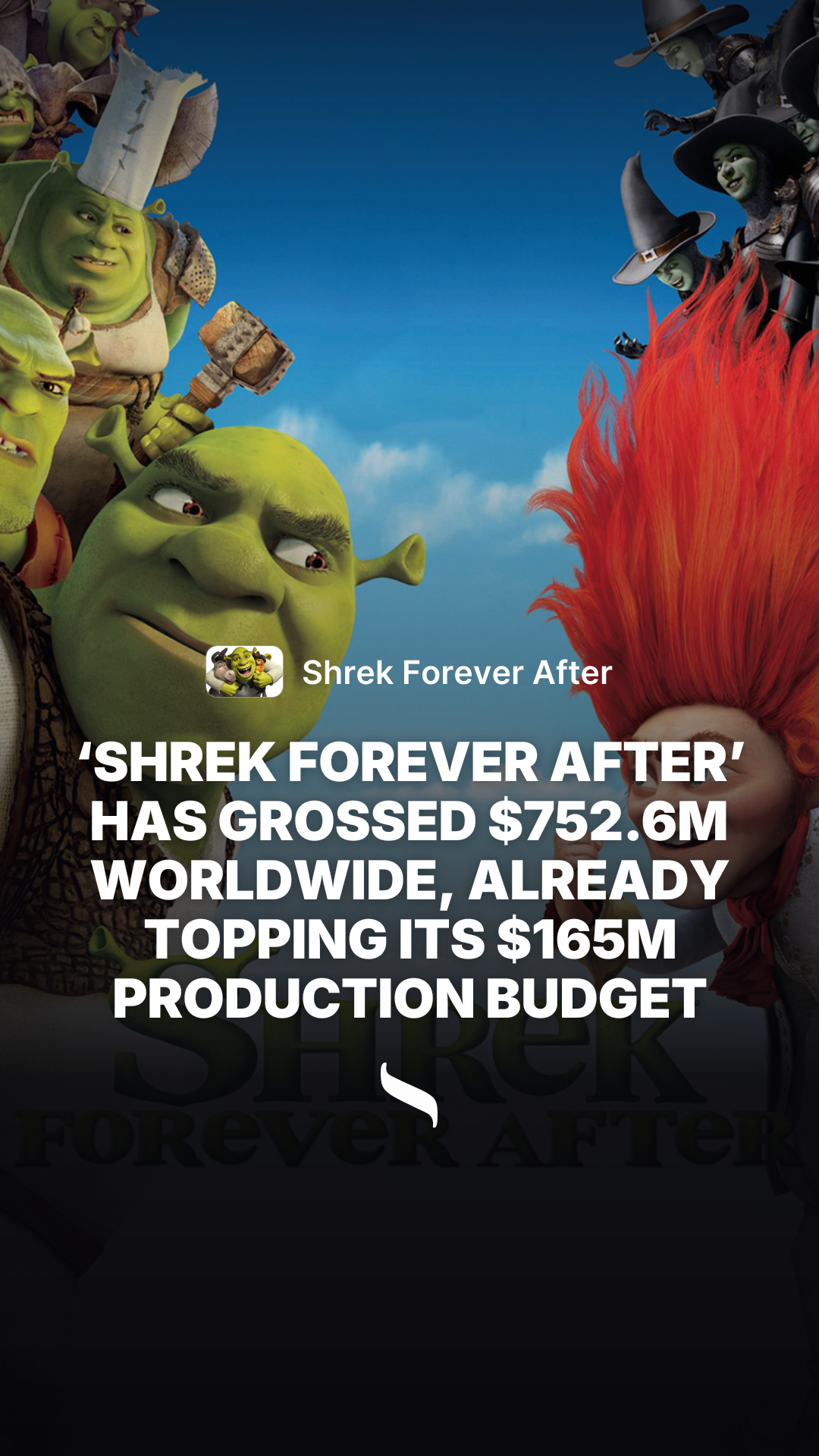 Shrek Forever After share card