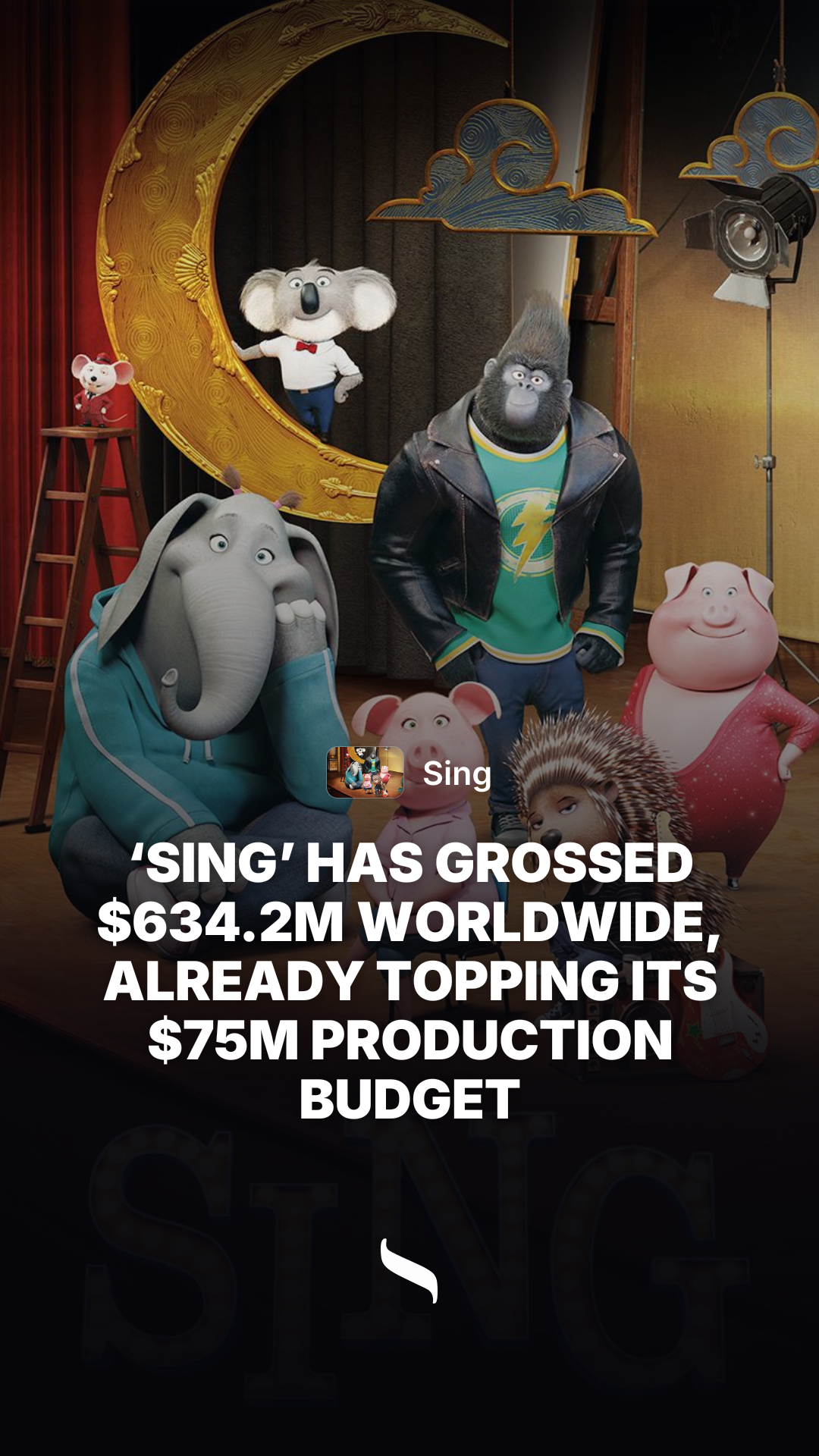 Sing share card