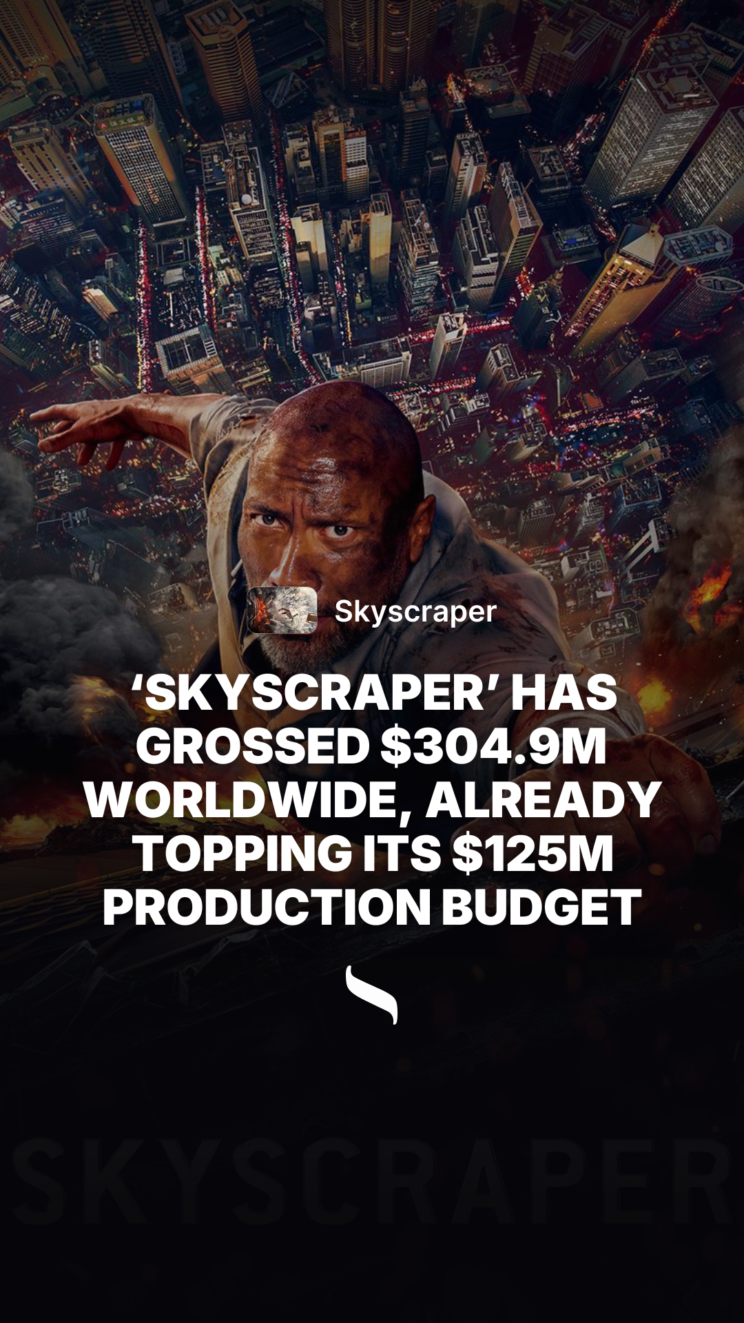Skyscraper share card